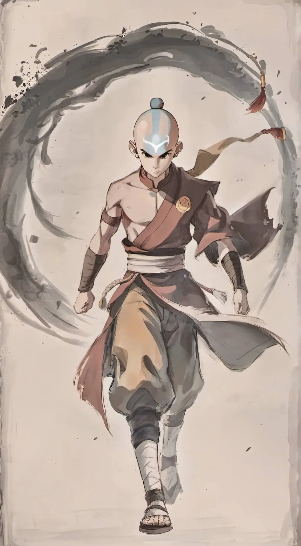 ai character: Team avatar  background