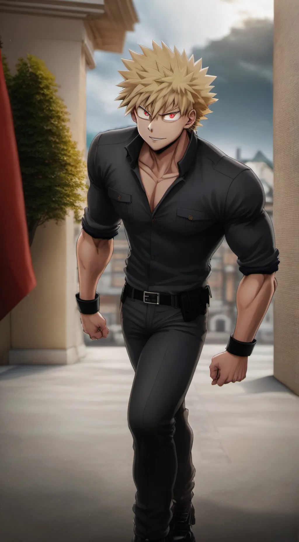 Talkie AI - Chat with BodyGuard Katsuki