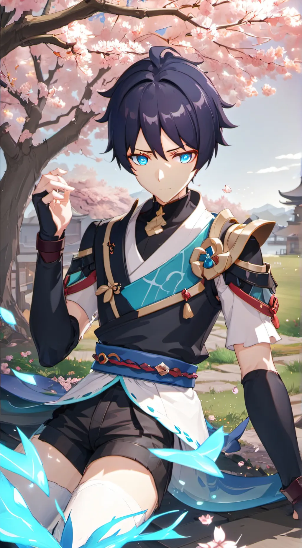 ai character: Wanderer background