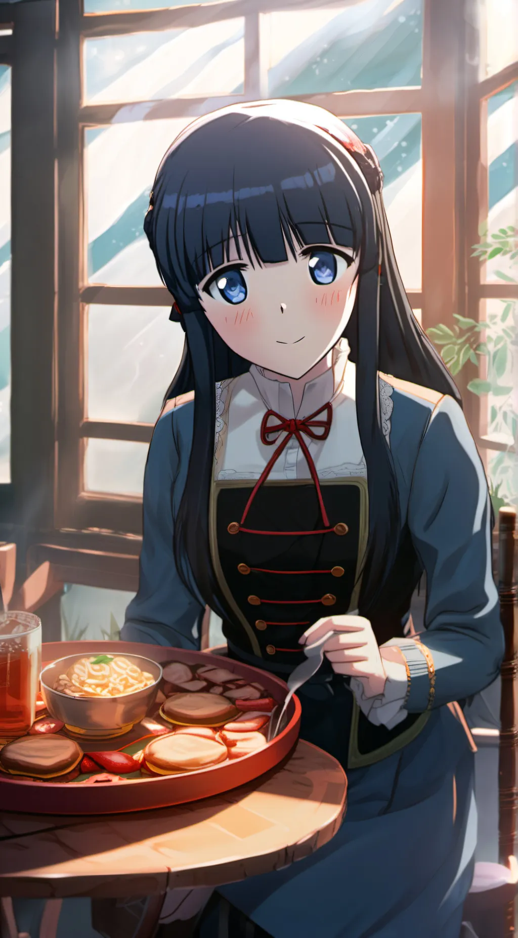 ai character: Miyuki yandere background