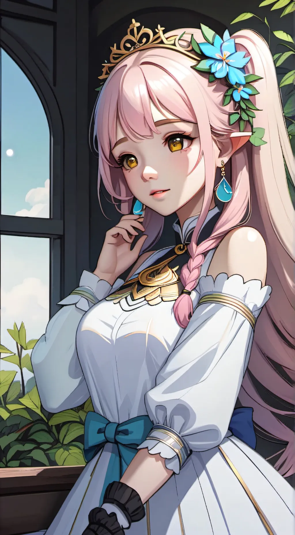 ai character: Ella background