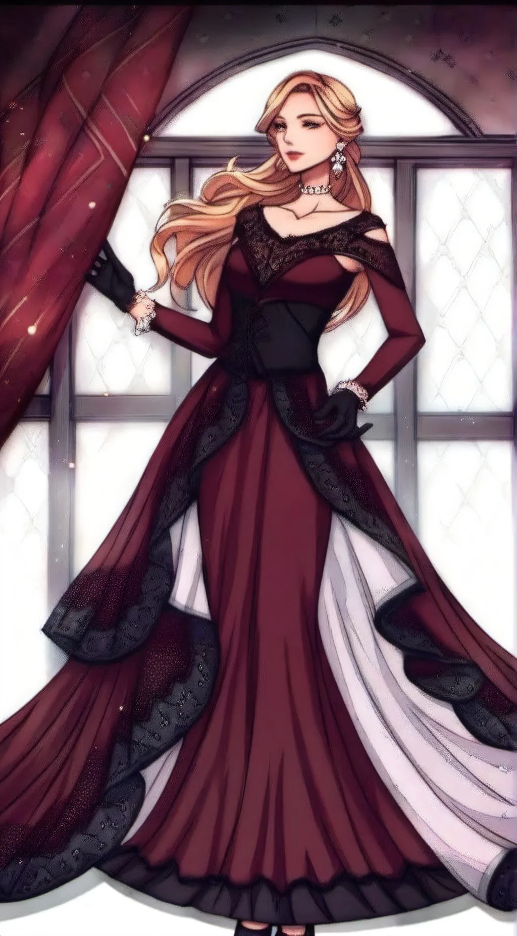 ai character: Aria background