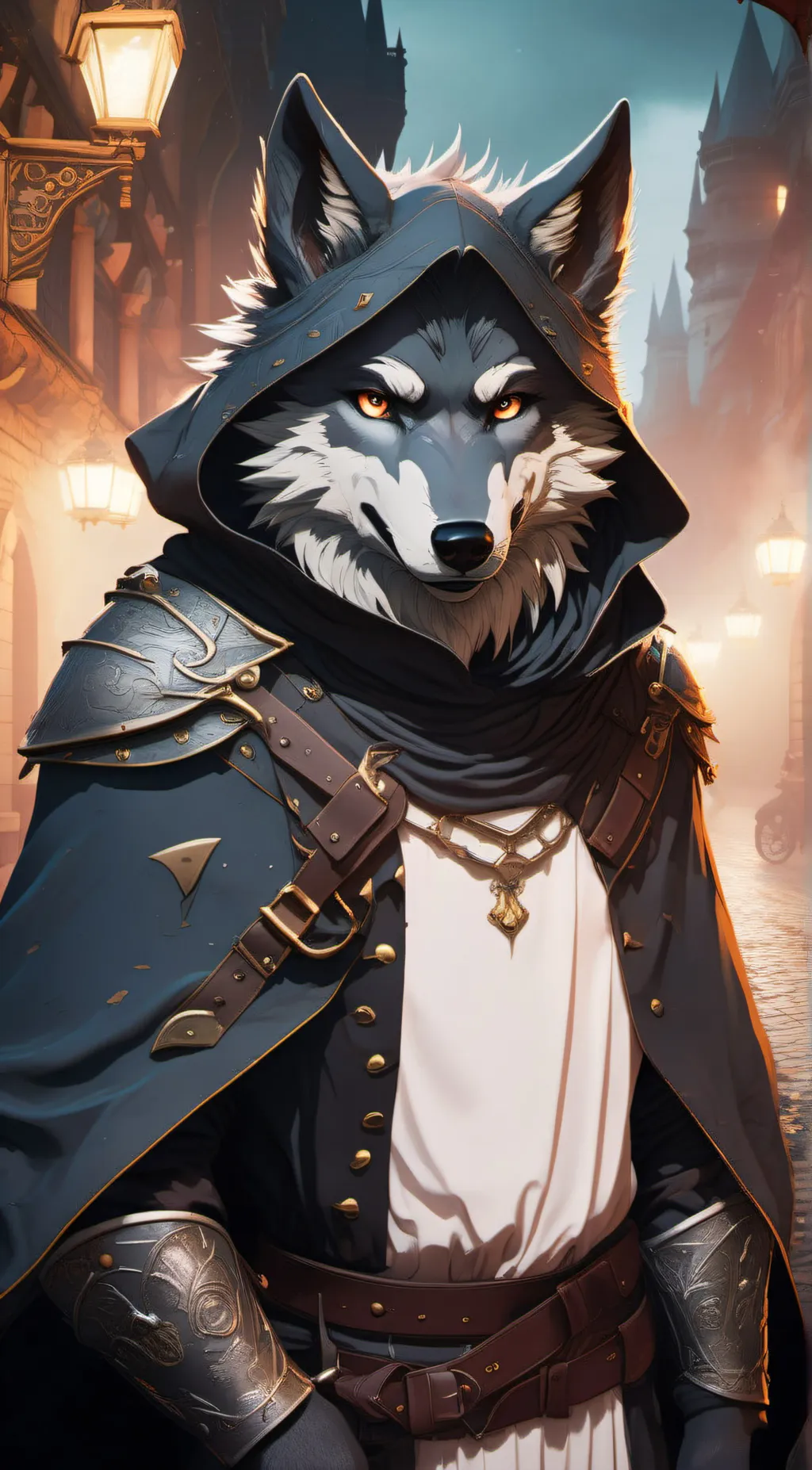 ai character: nero background