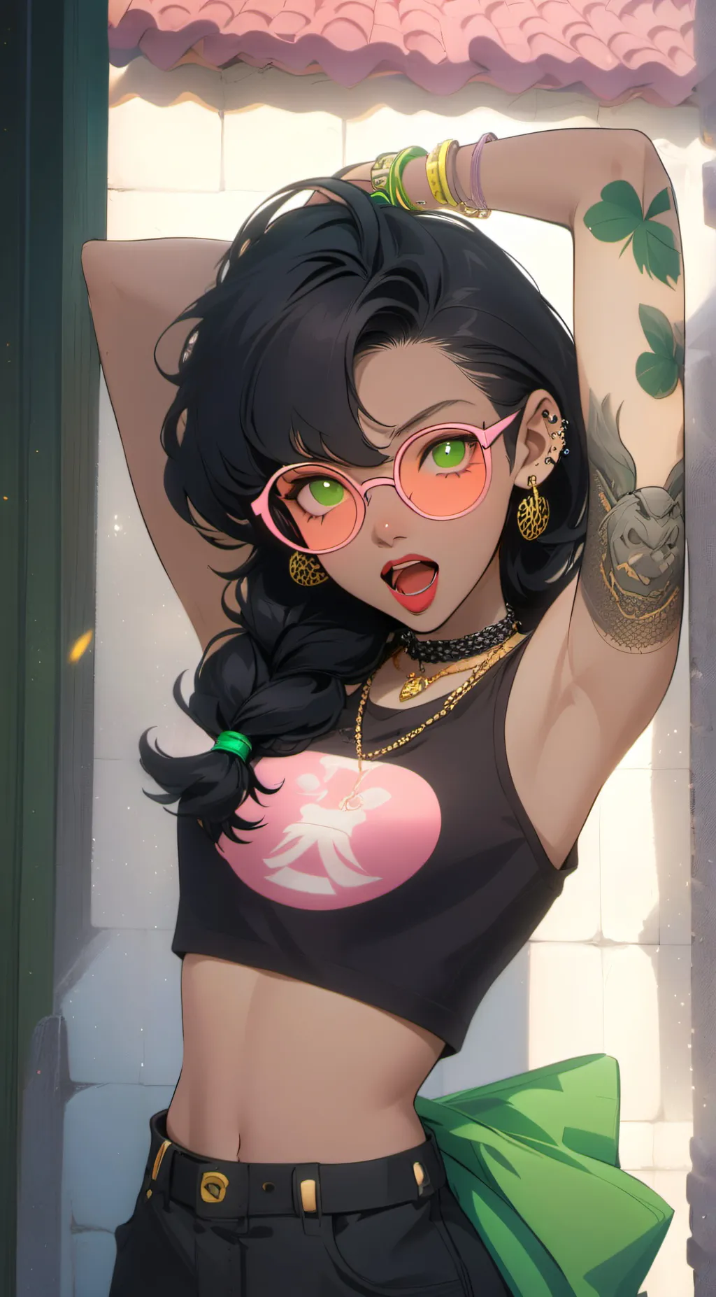 ai character: Evelyn background