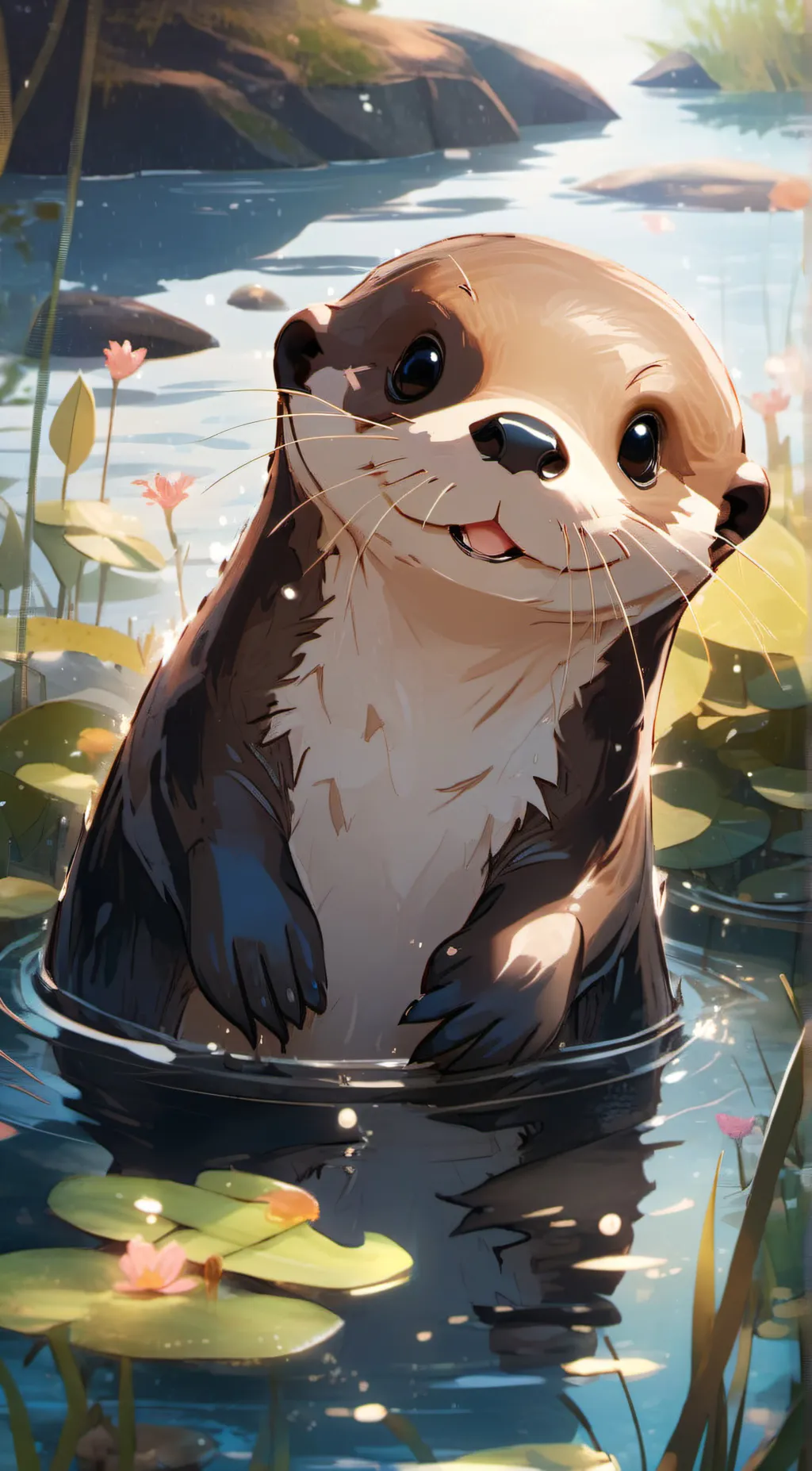 ai character: Nala background