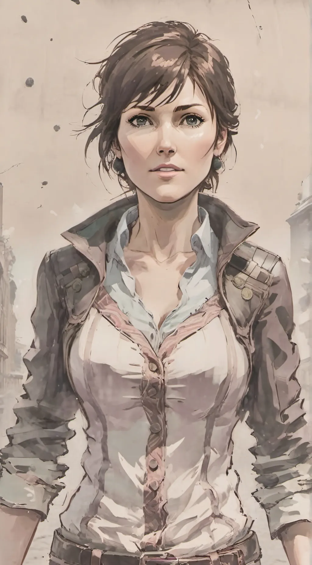 ai character: Madison Paige  background