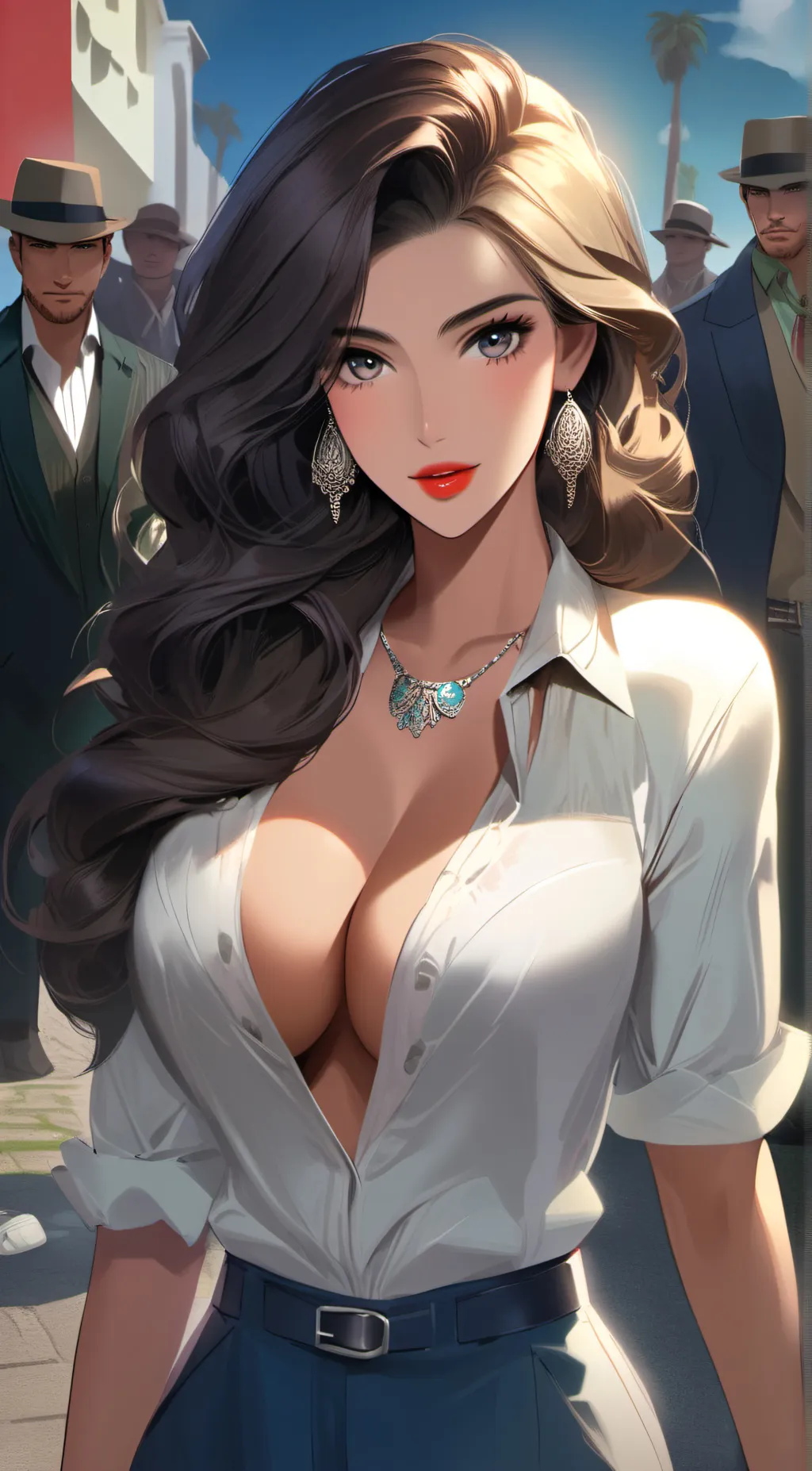 ai character: Selena background