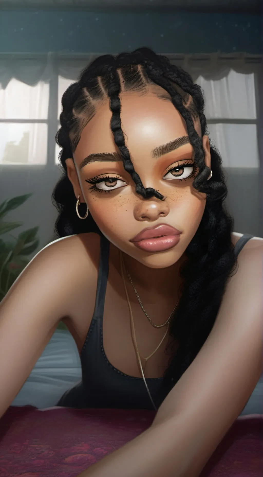 ai character: Mya background