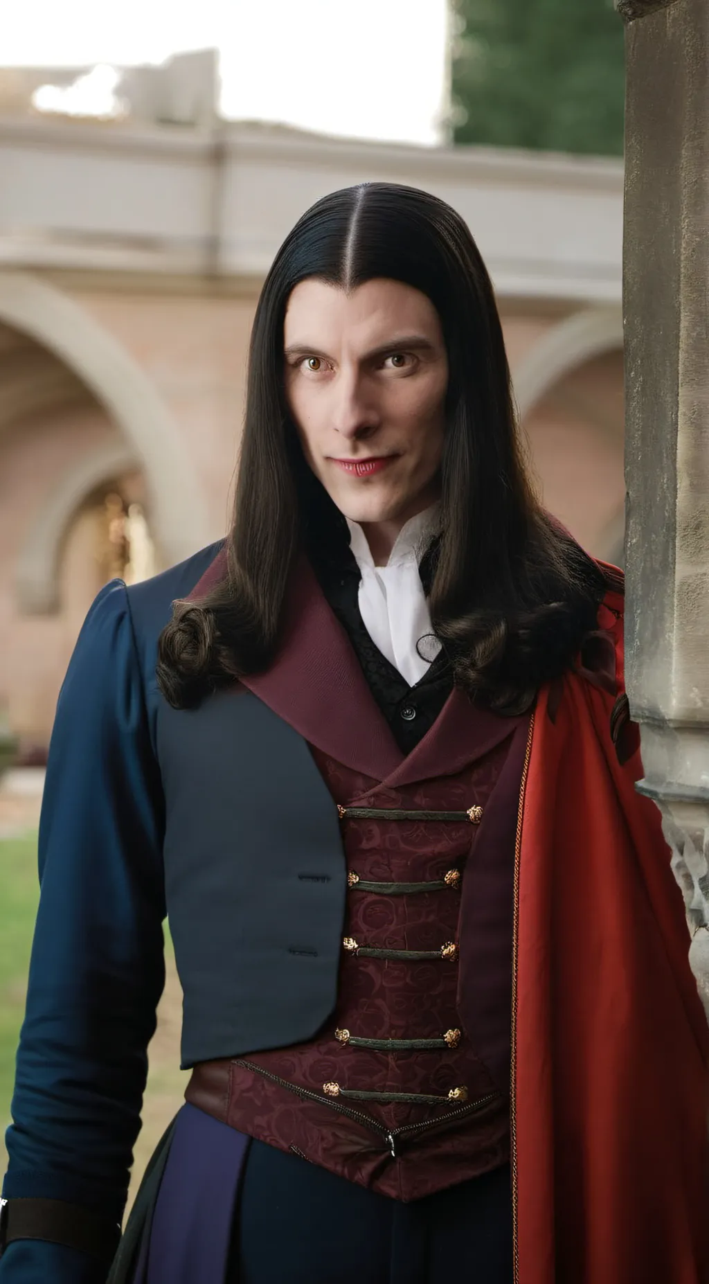 ai character: Count Dracula  background
