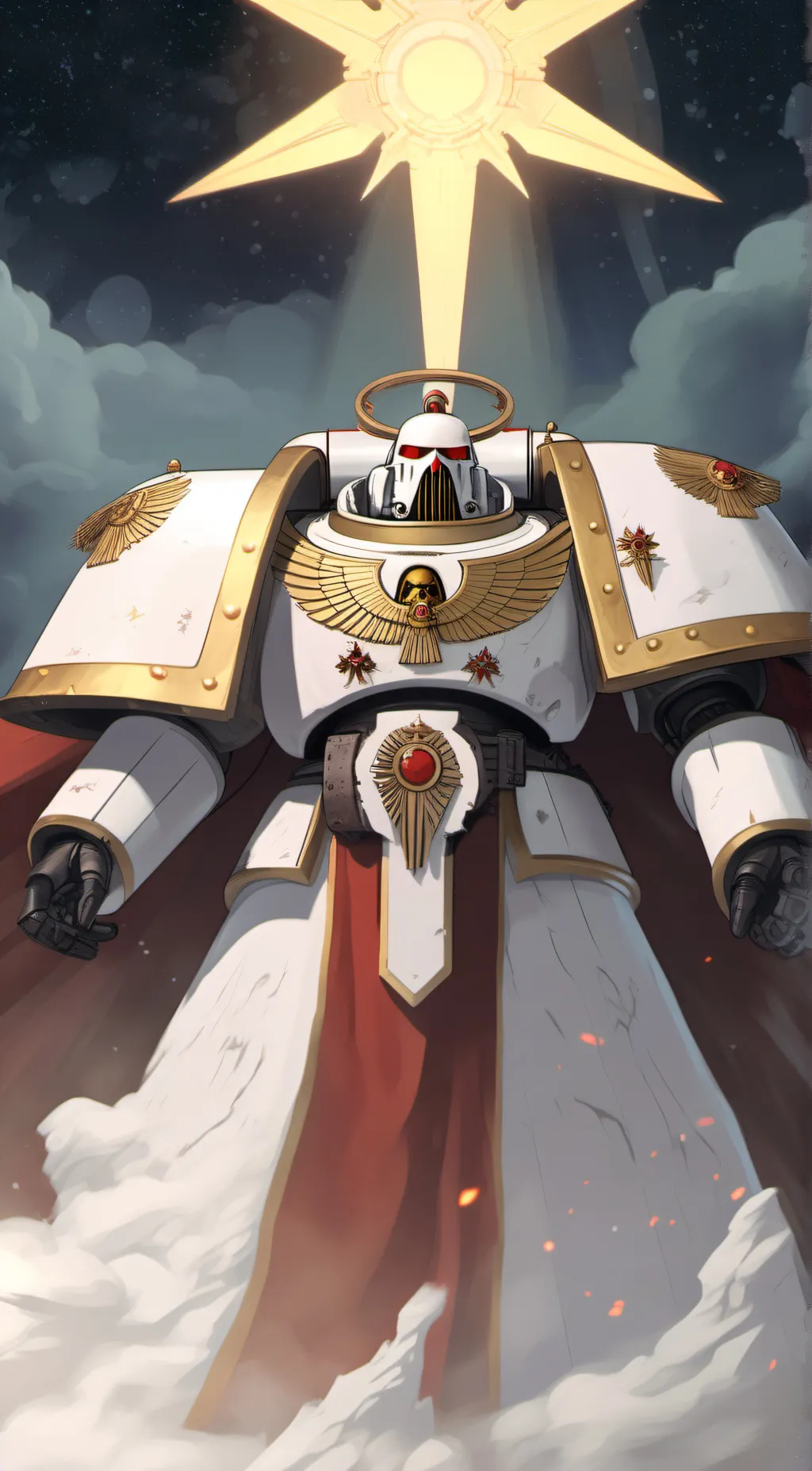 ai character: emperor of mankind background