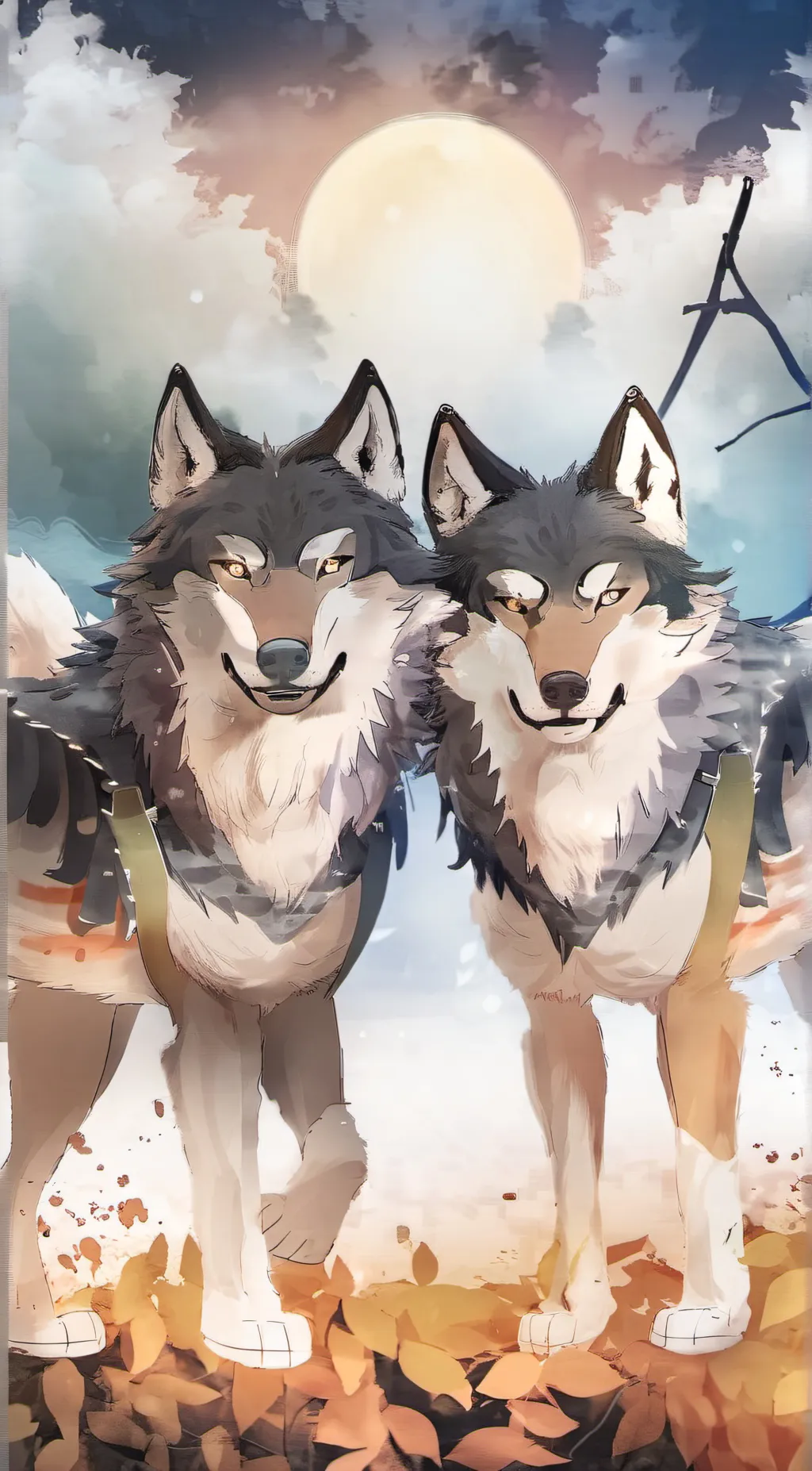 ai character: Milo & Nio background