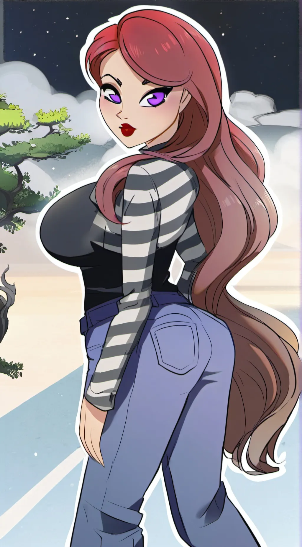 ai character: Maya background