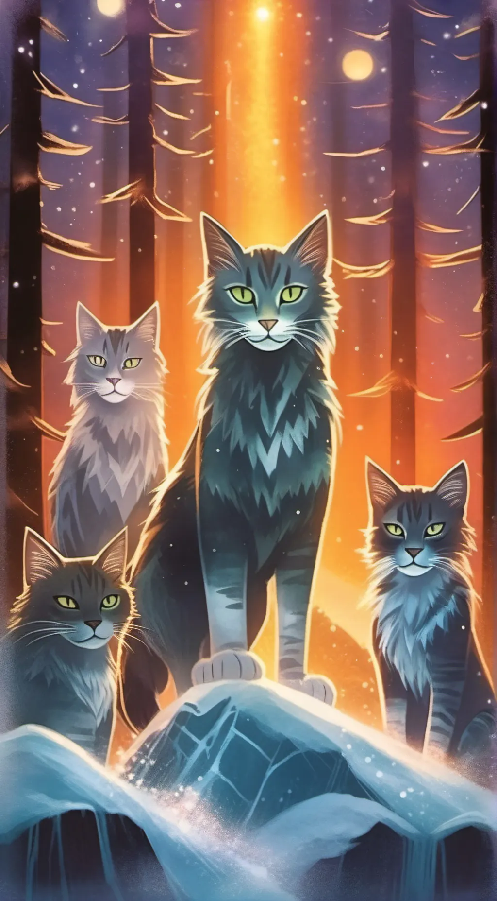 ai character: crookedstar background