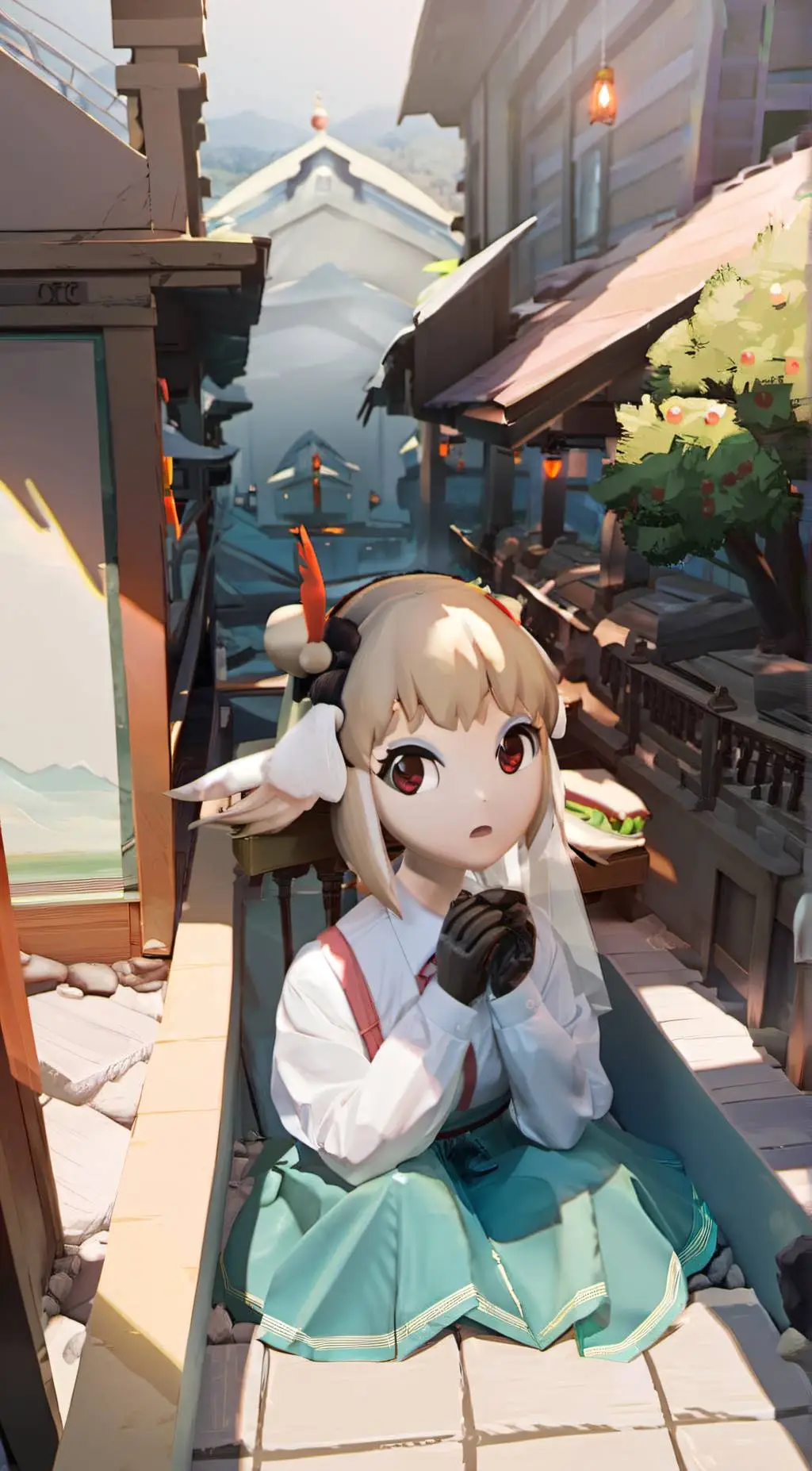 ai character: Eva background