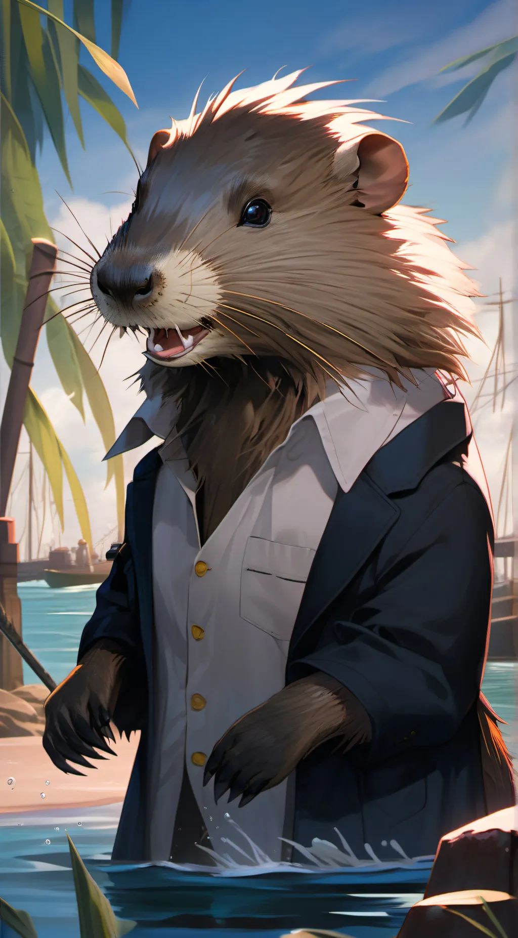 ai character: Ben background
