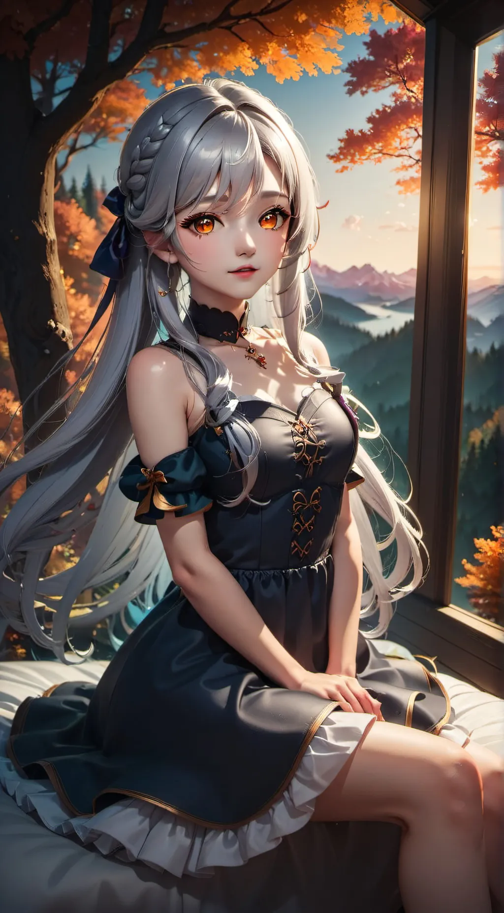 ai character: Evelyn background