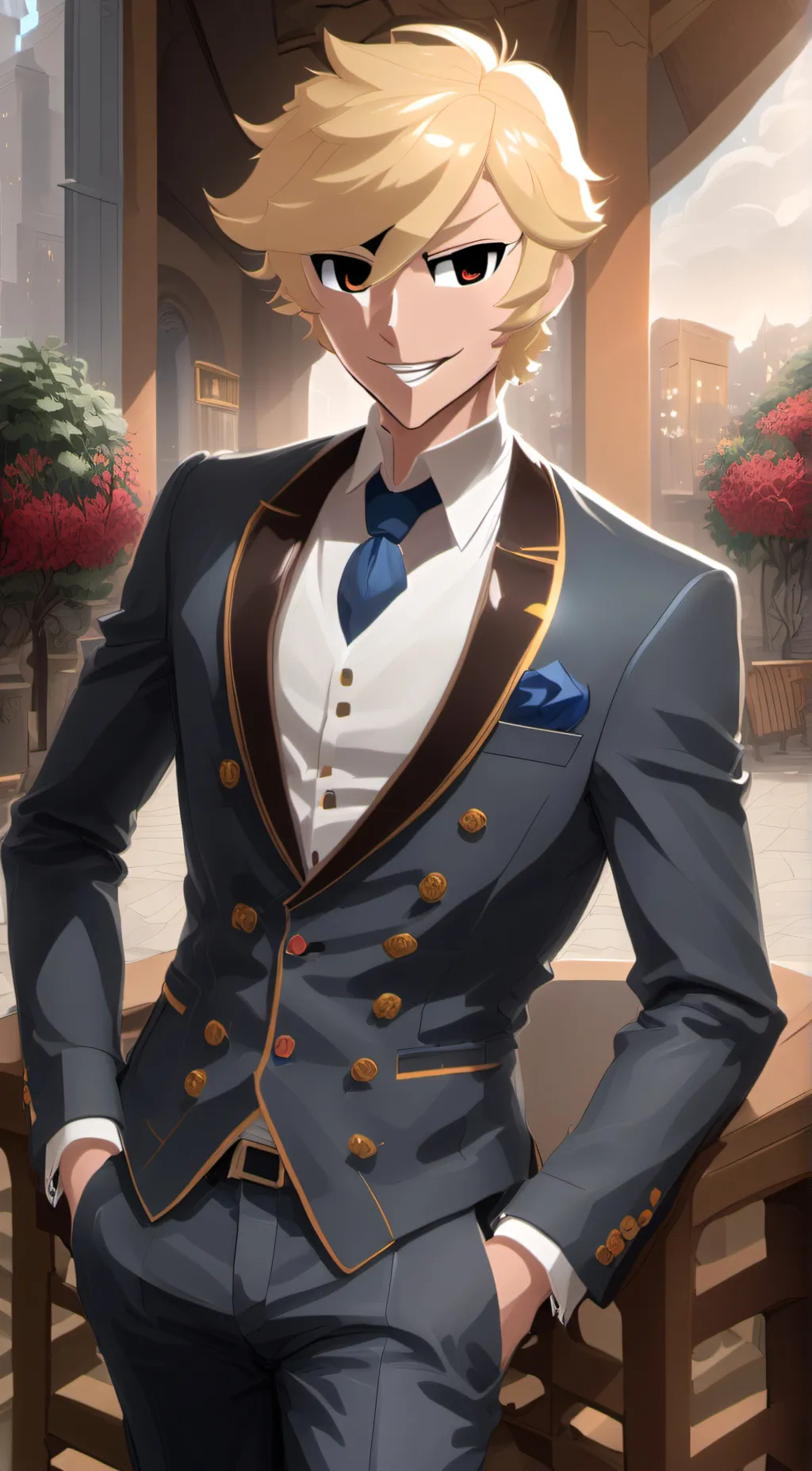 ai character: andy background