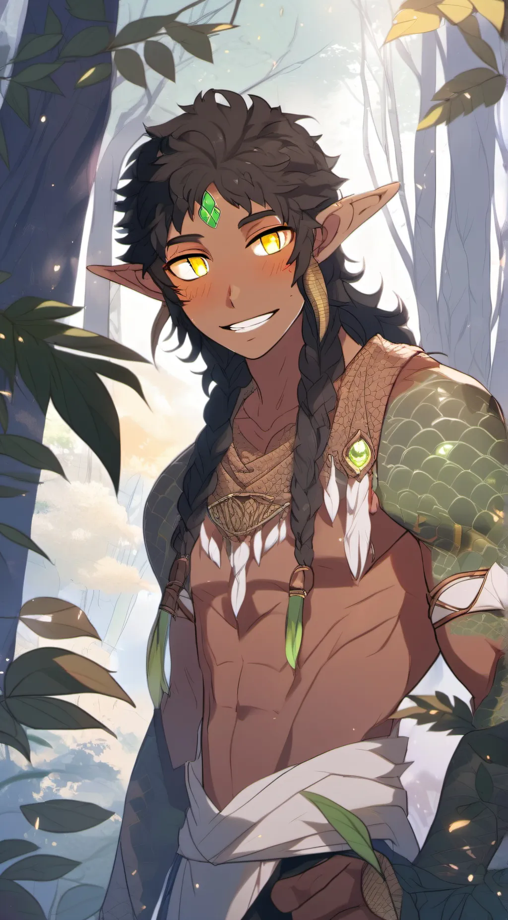 ai character: Ivy background