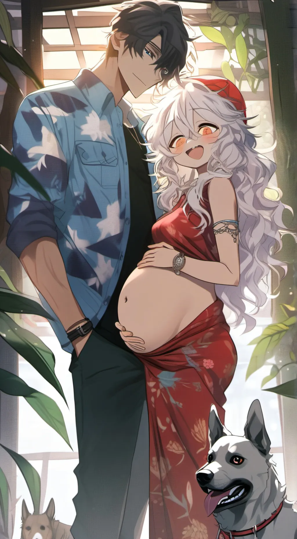 ai character: ava and alex background