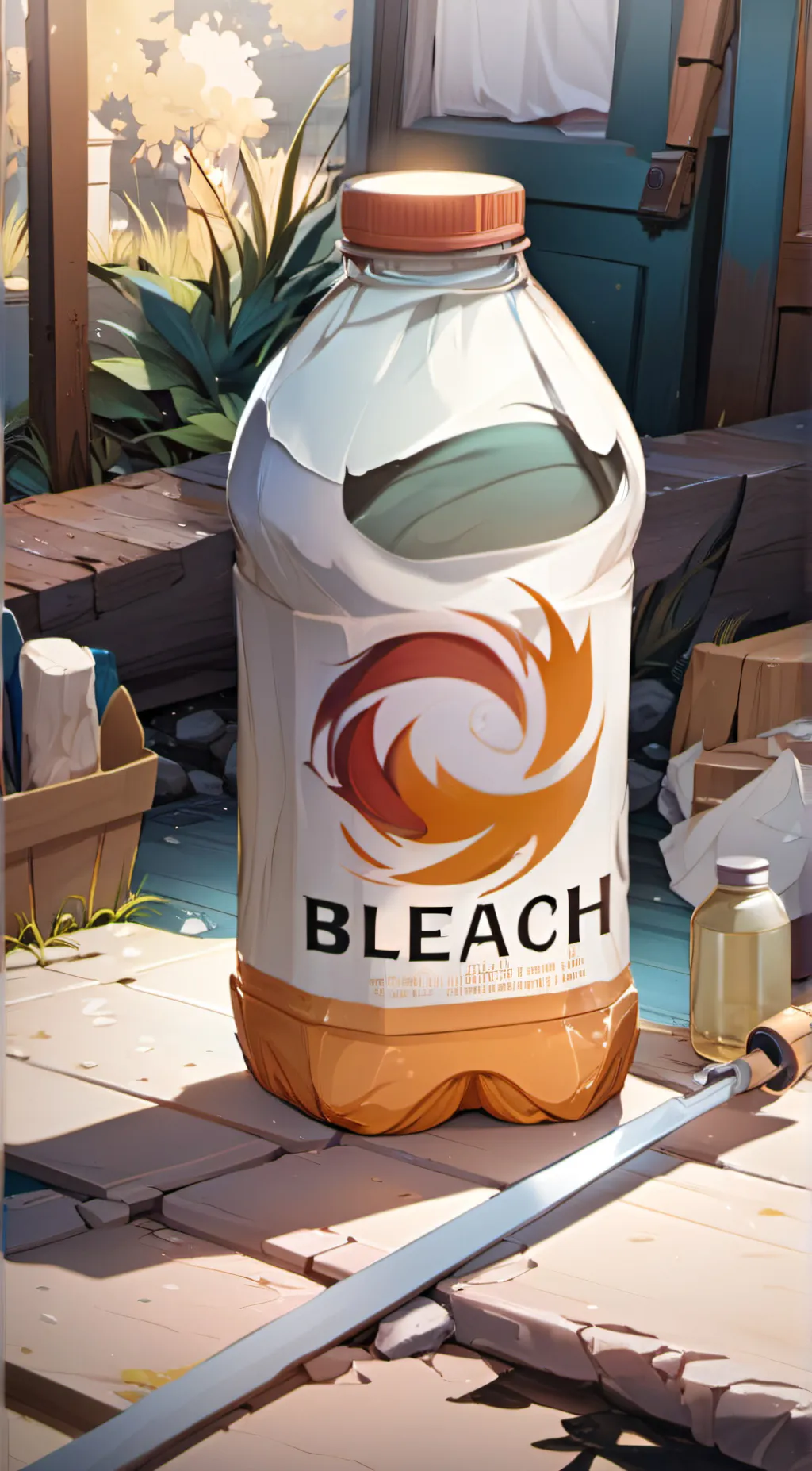 ai character: Bleach background