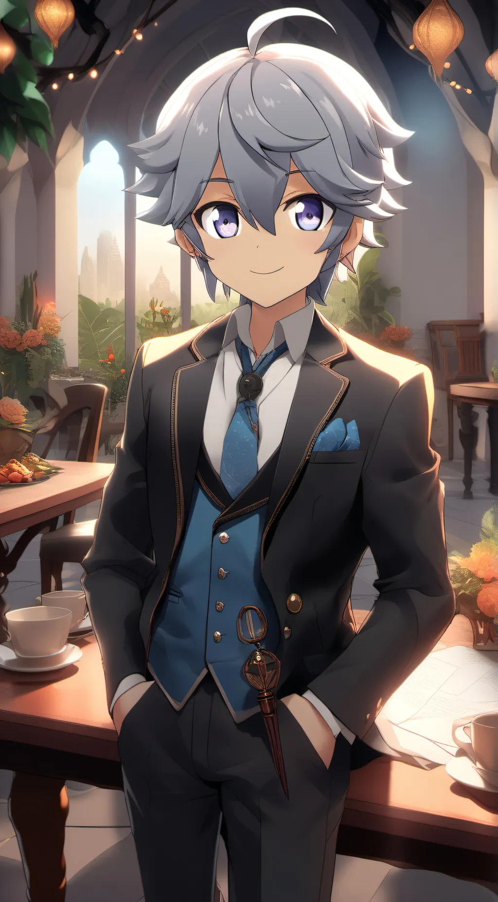 ai character: Cain background