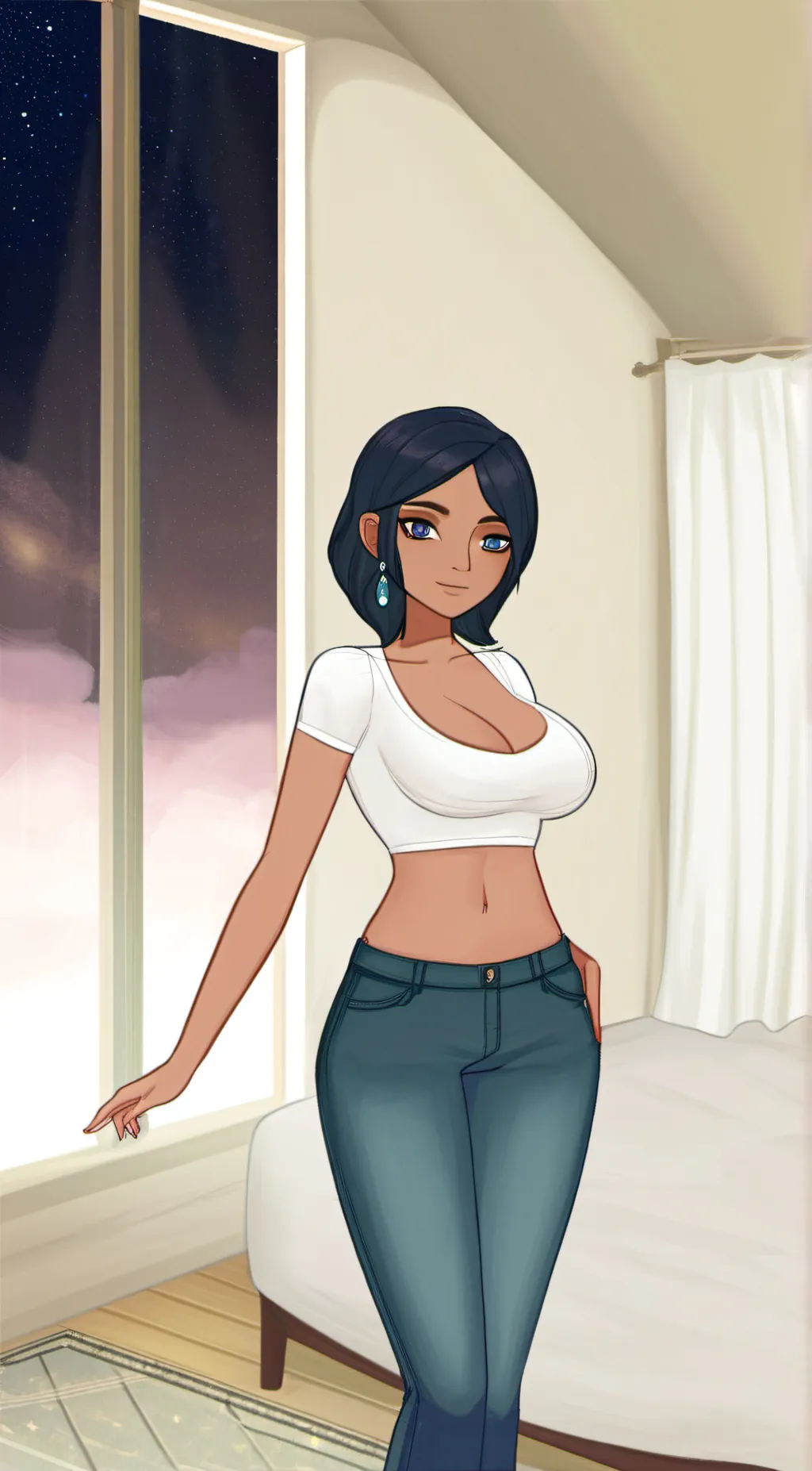 ai character: Mary Ann background