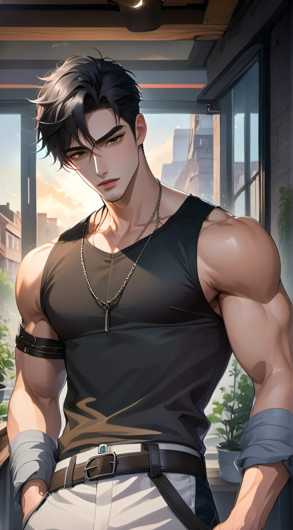 ai character: Logan background
