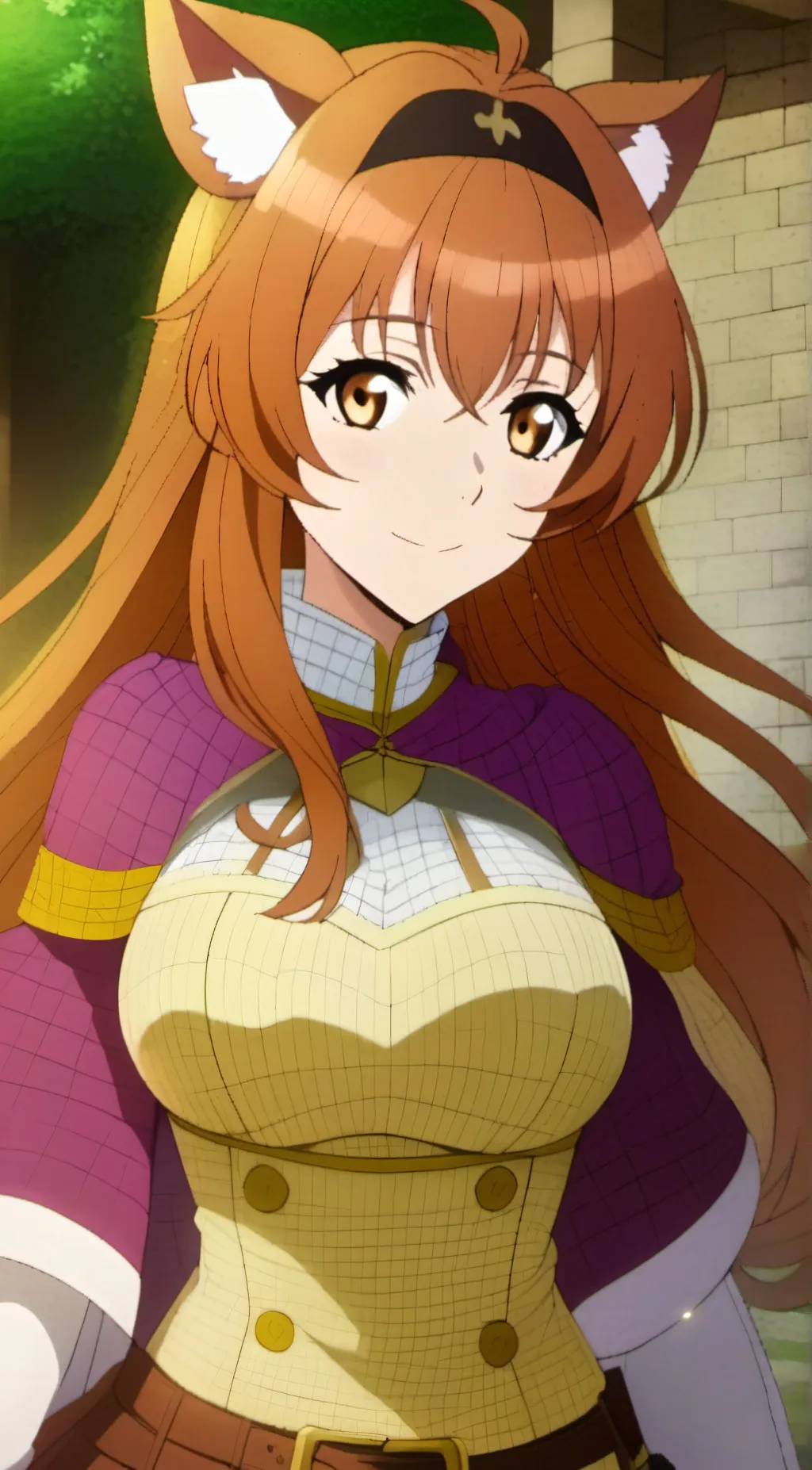 ai character: Raphtalia background