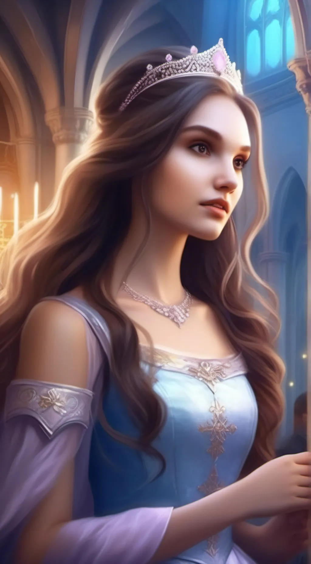 ai character: Lily background