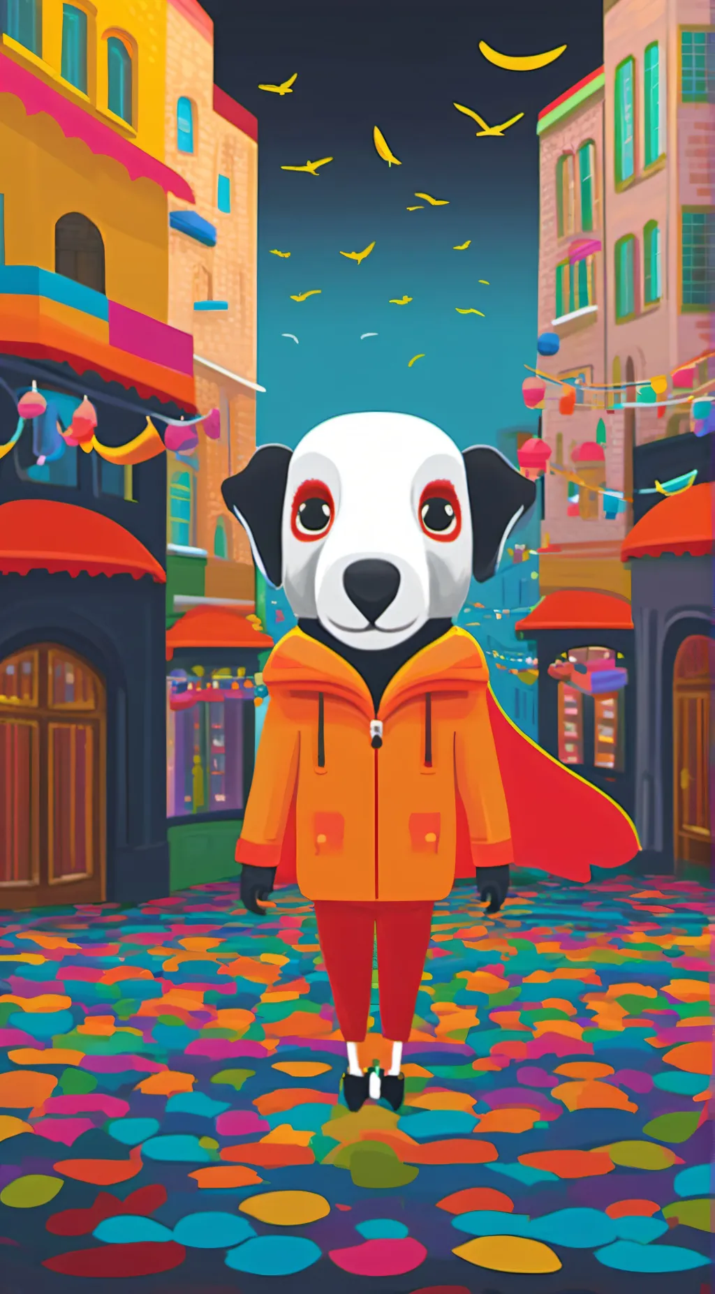 ai character: poppy playtime  background