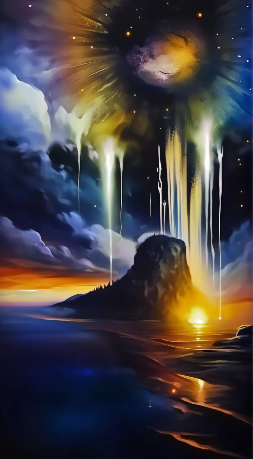 ai character: Tv woman background