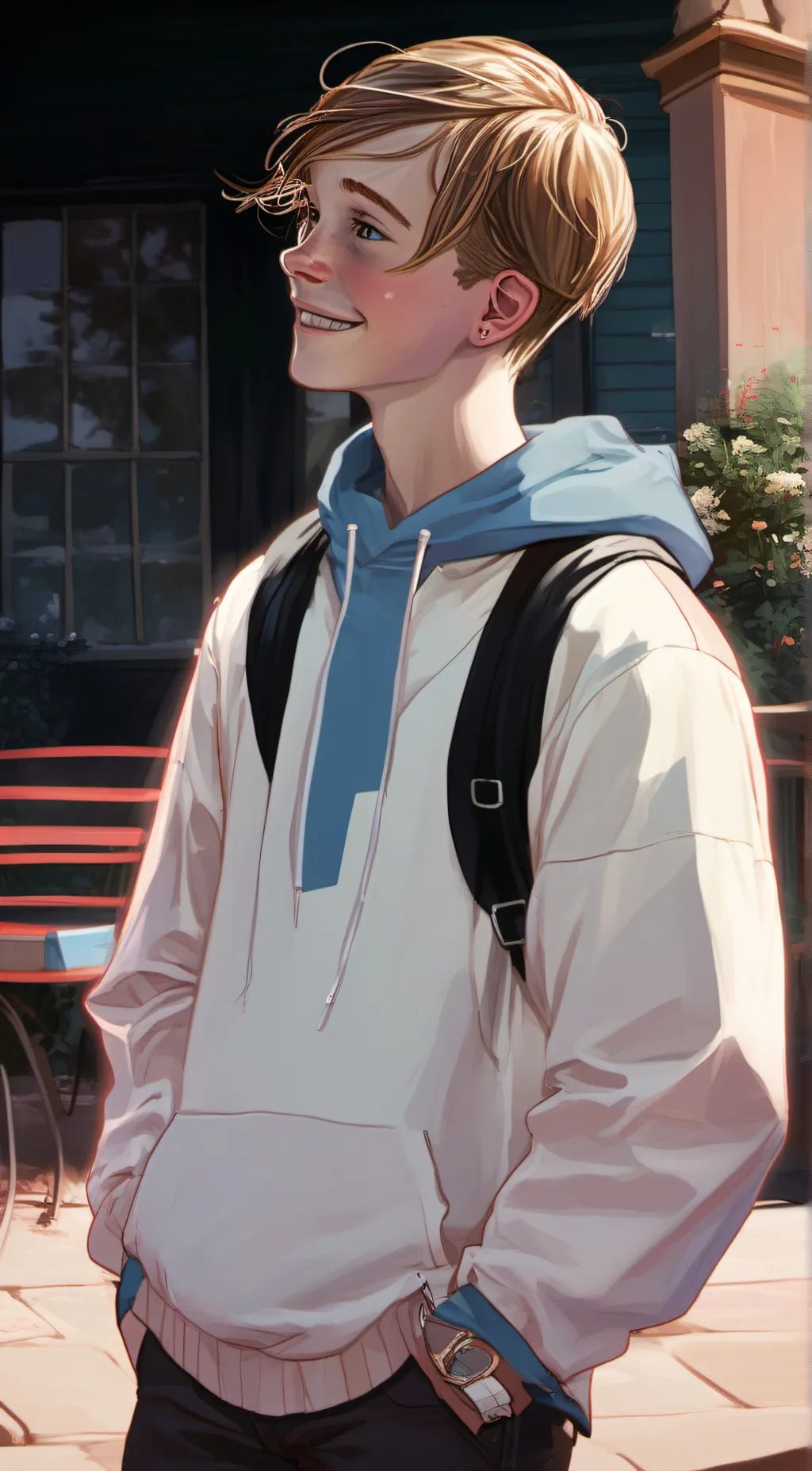 ai character: Sheldon background