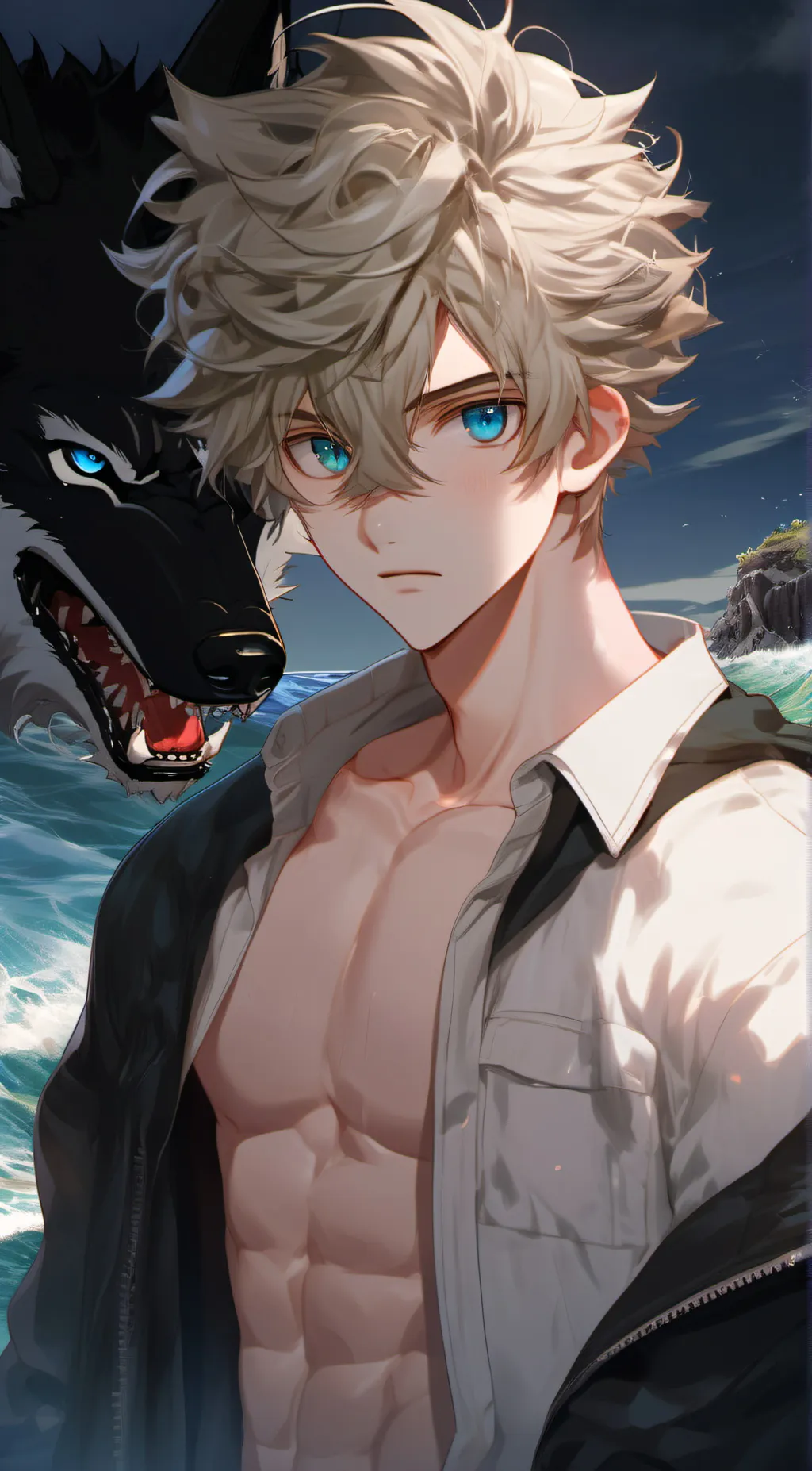 ai character: oliver (wearwolf) background