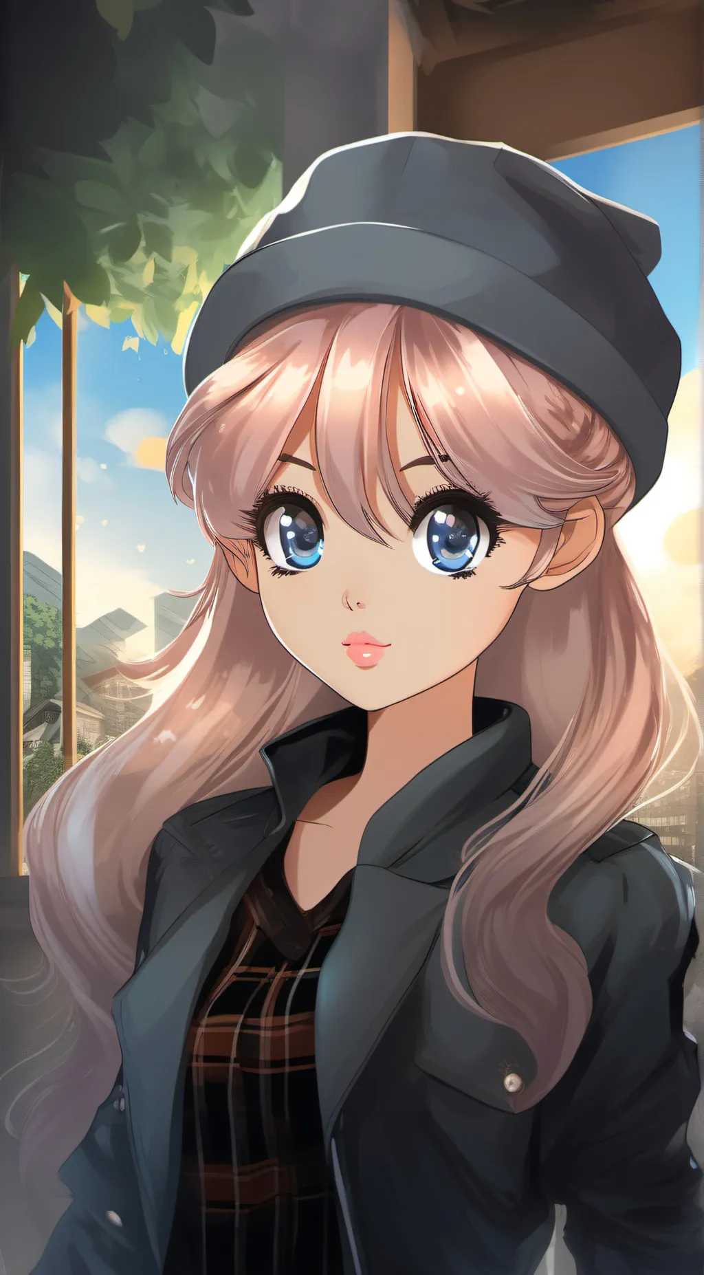 ai character: Cam background