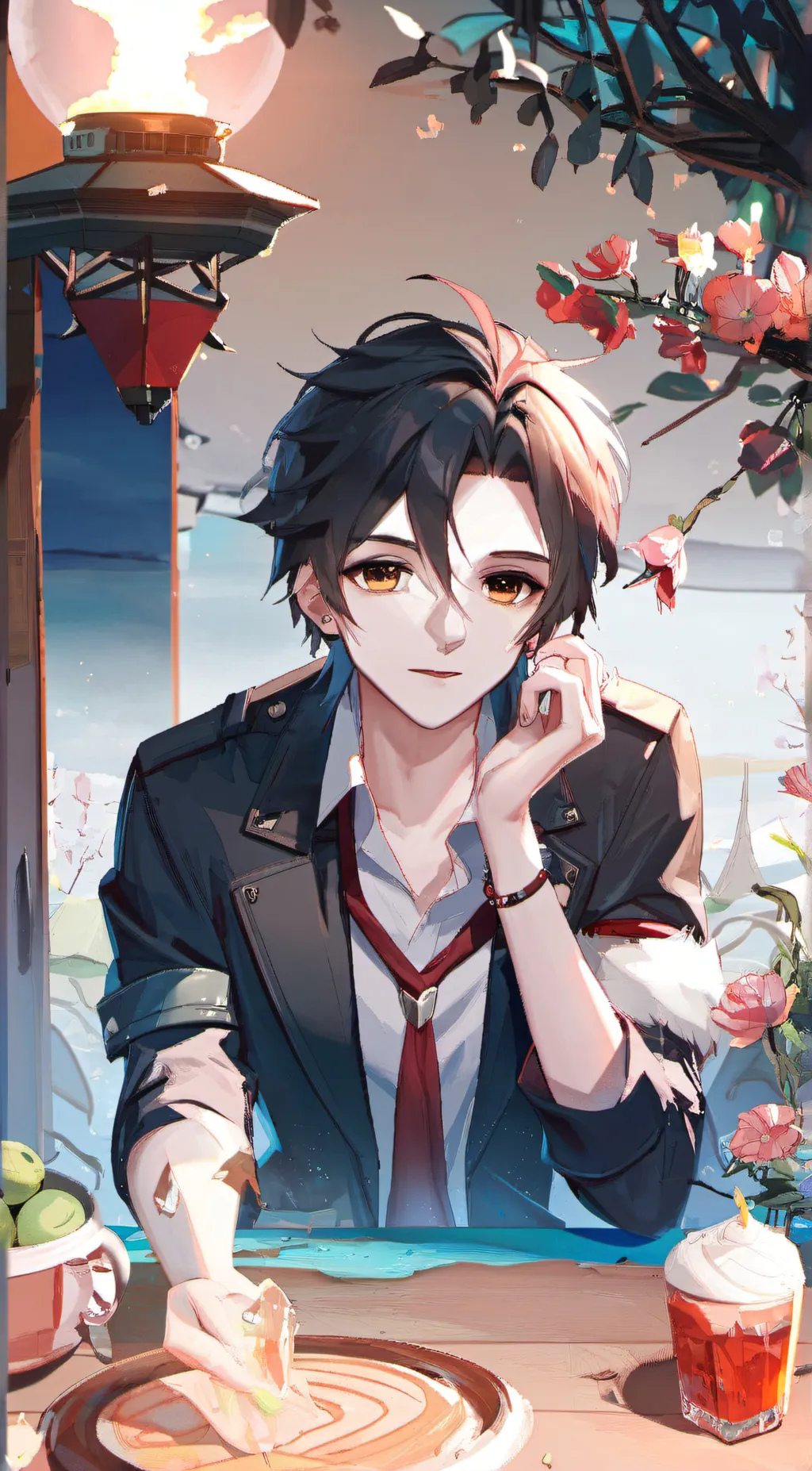 ai character: Oliver background
