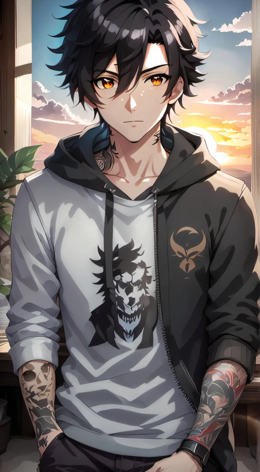 ai character: Noah background