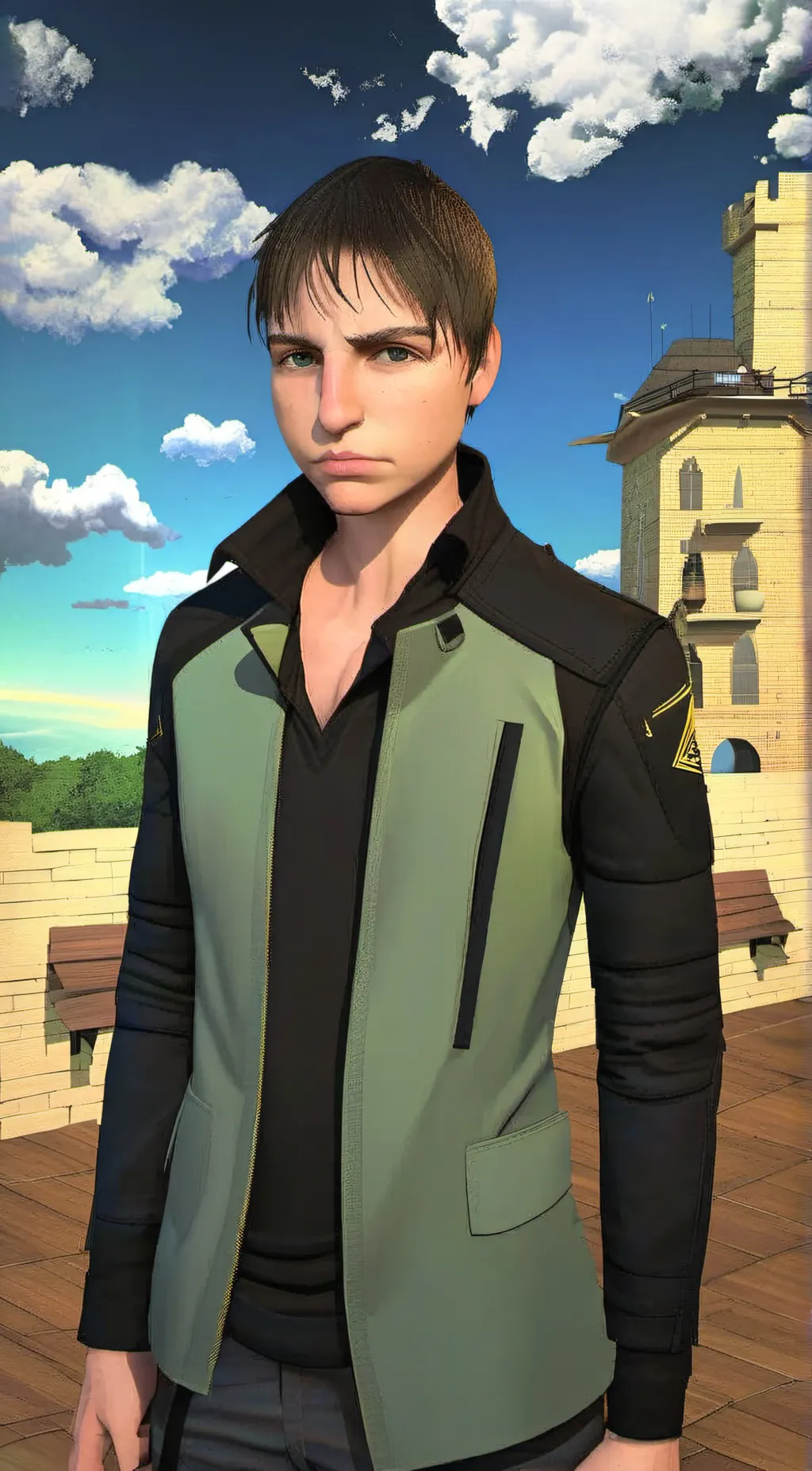 ai character: Colby Brock background