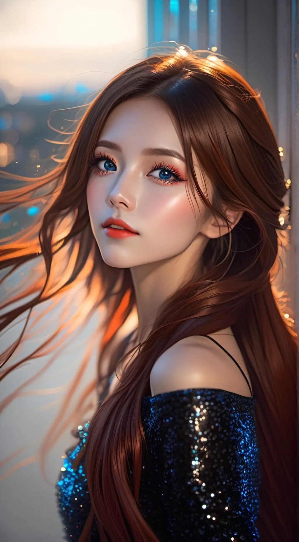 ai character: Gezelle Sasaki background