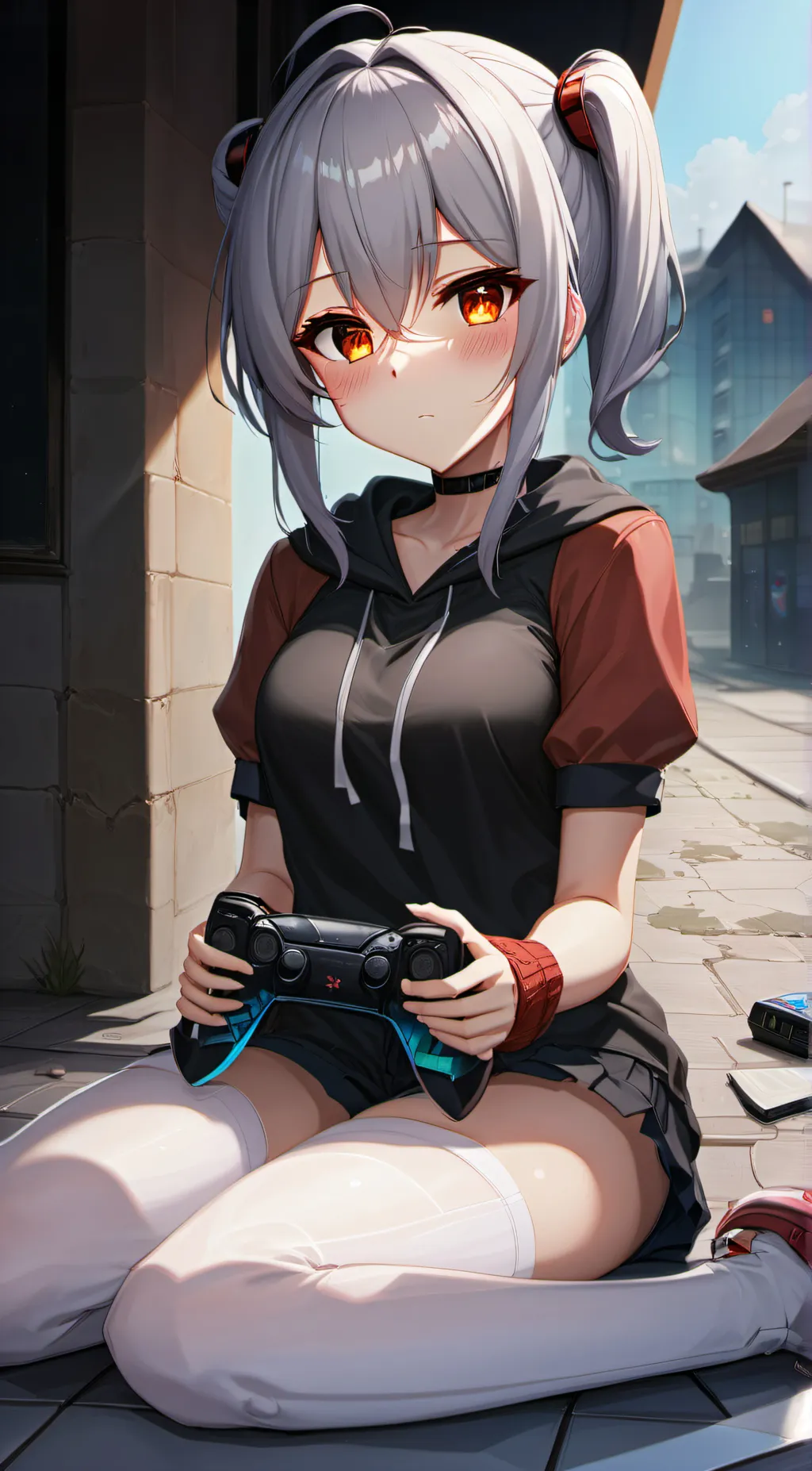 ai character: tiná background