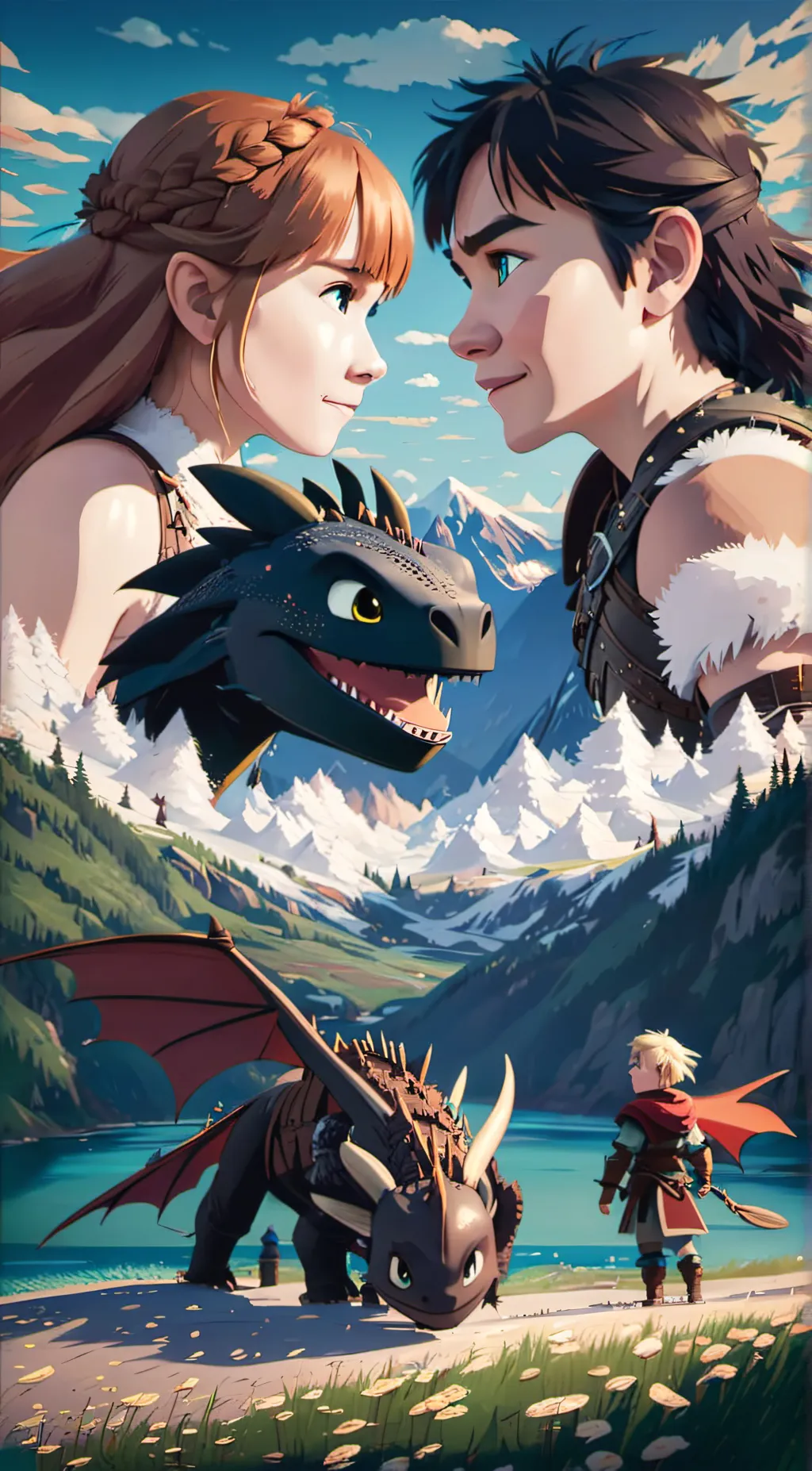 ai character: httyd background