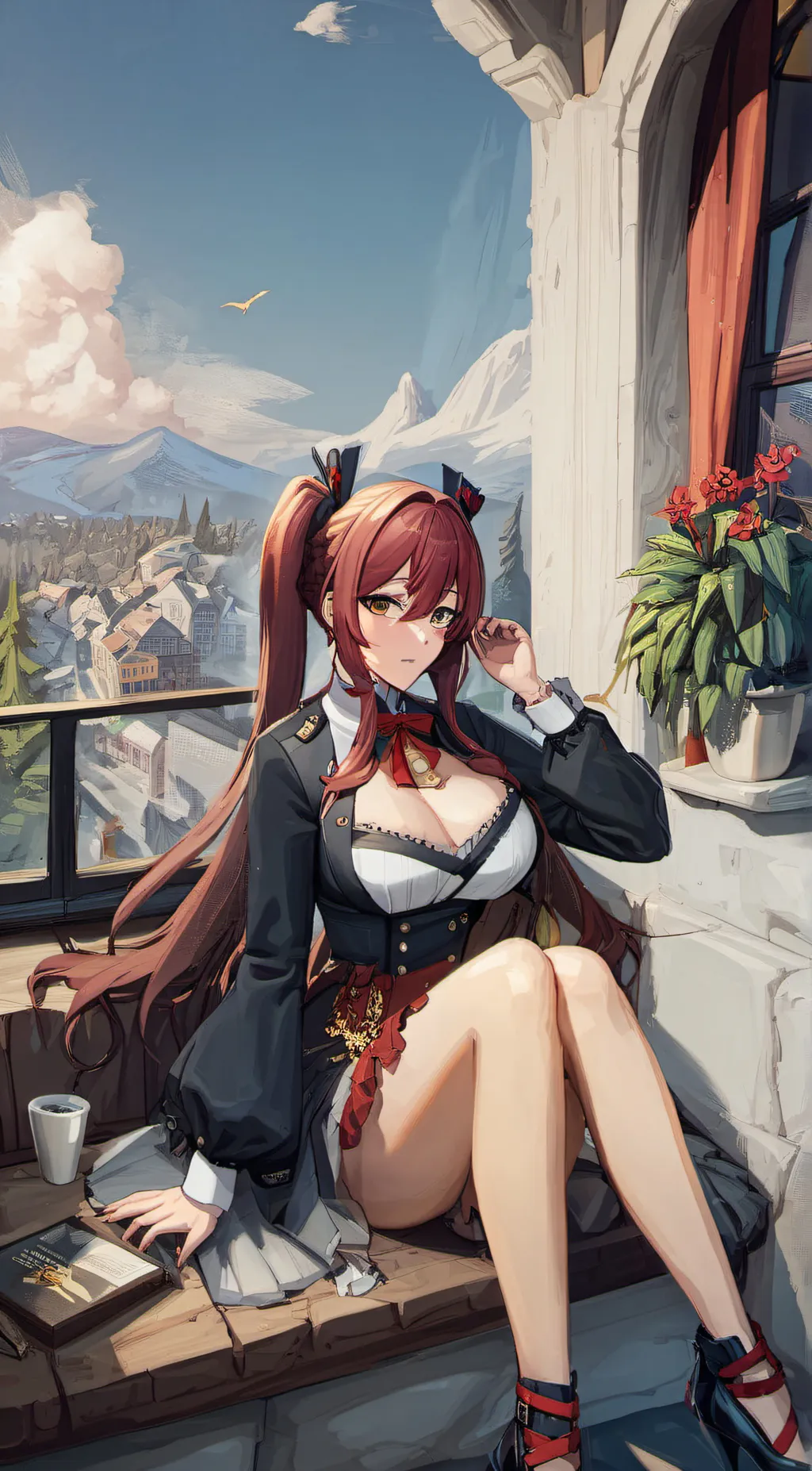 ai character: Jade background