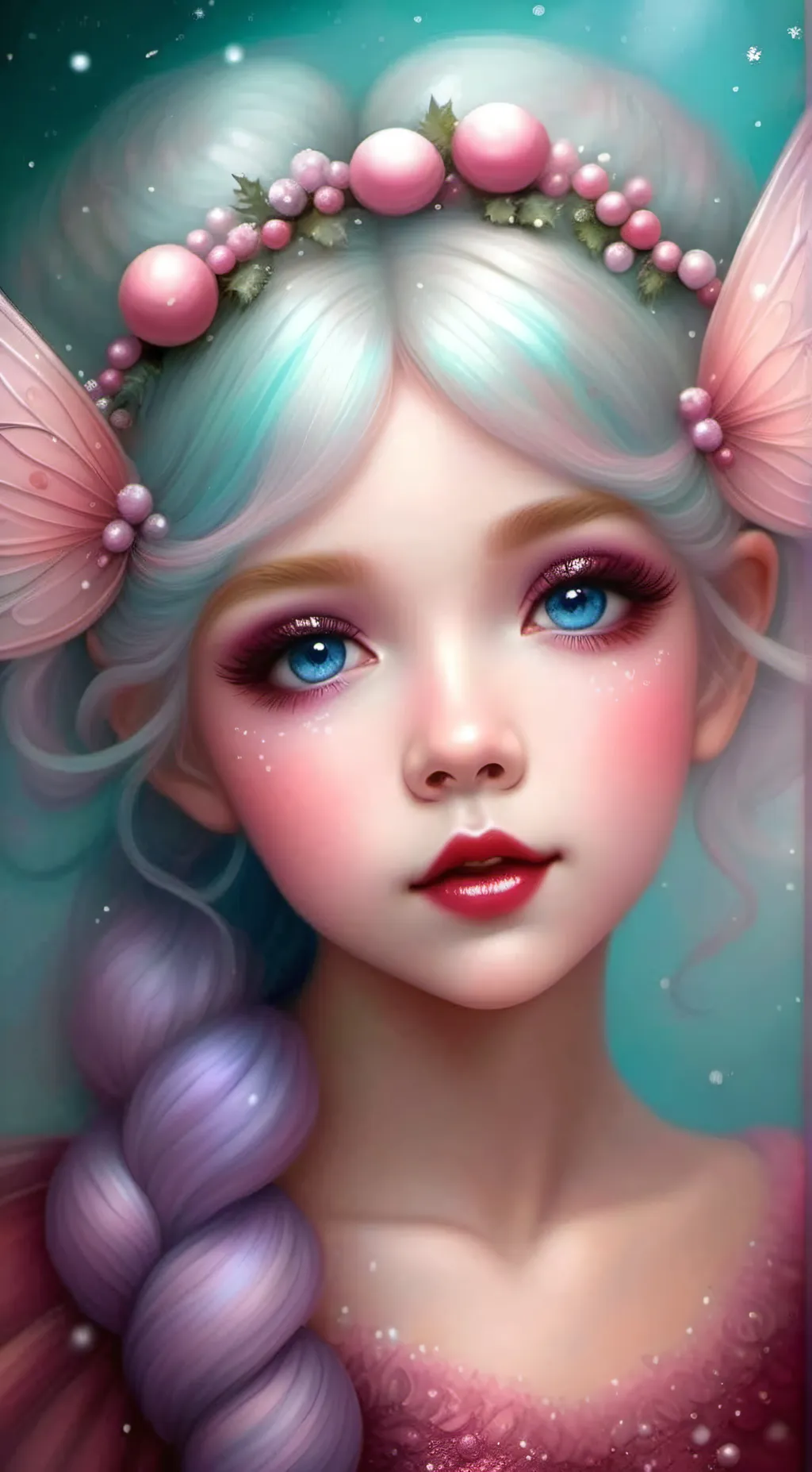ai character: Sugar Plum Fairy background