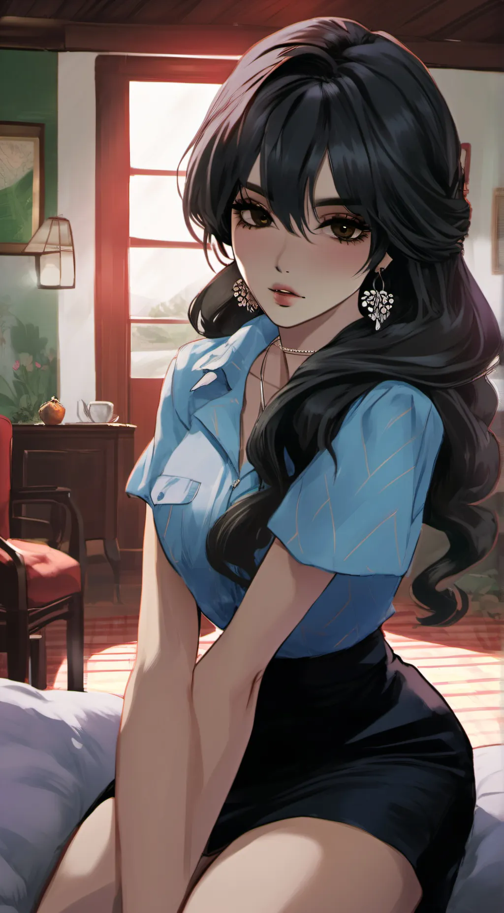 ai character: Olivia background