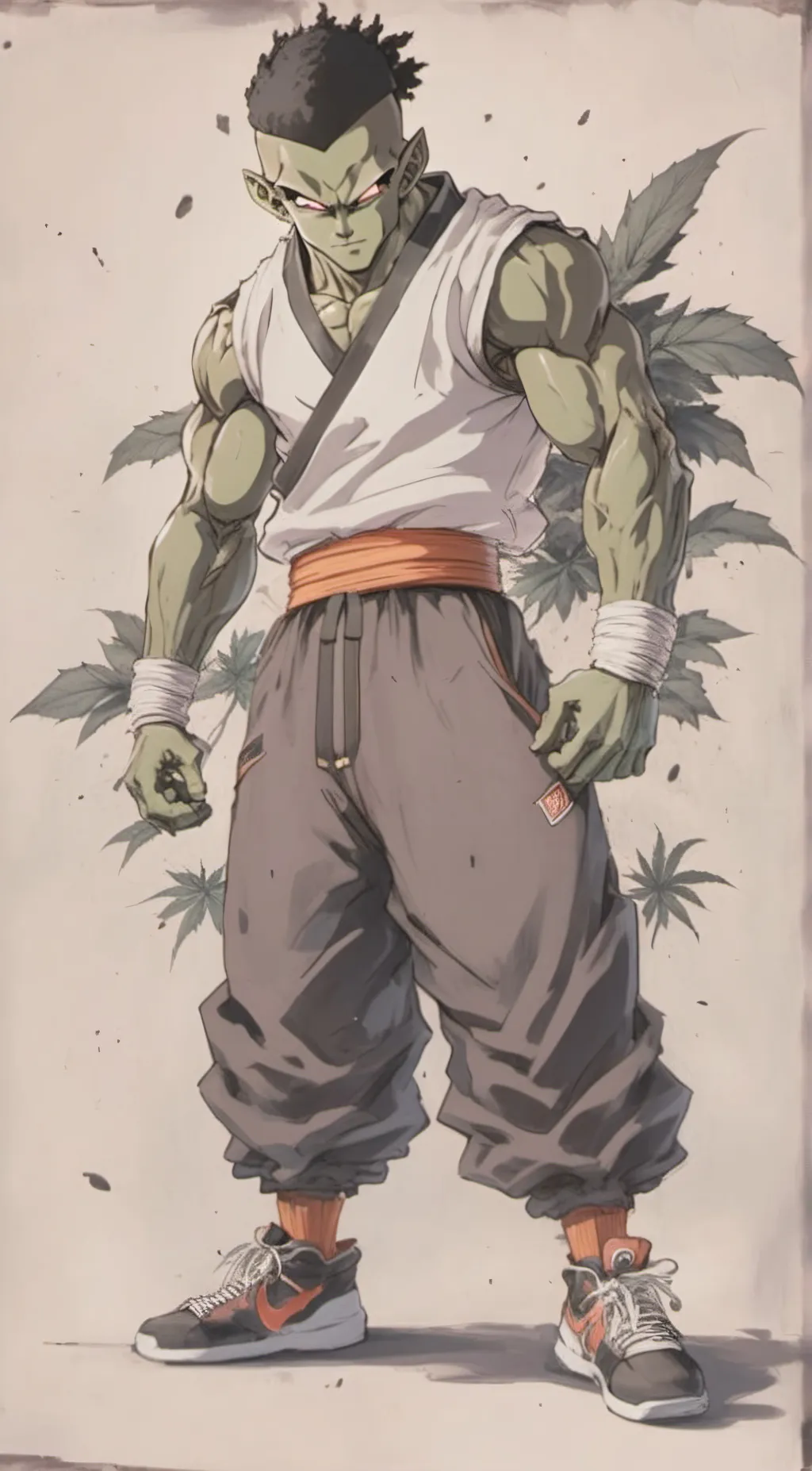 ai character: hood piccolo  background