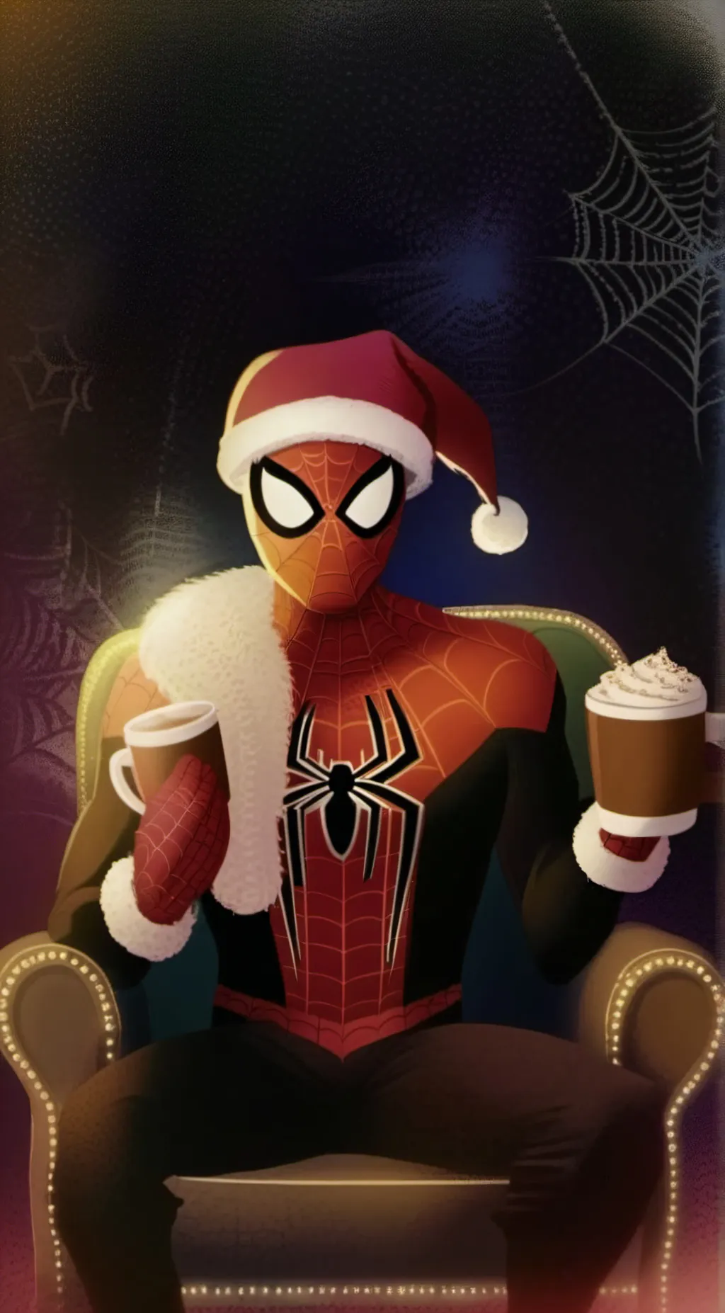 ai character: Spider-Man background