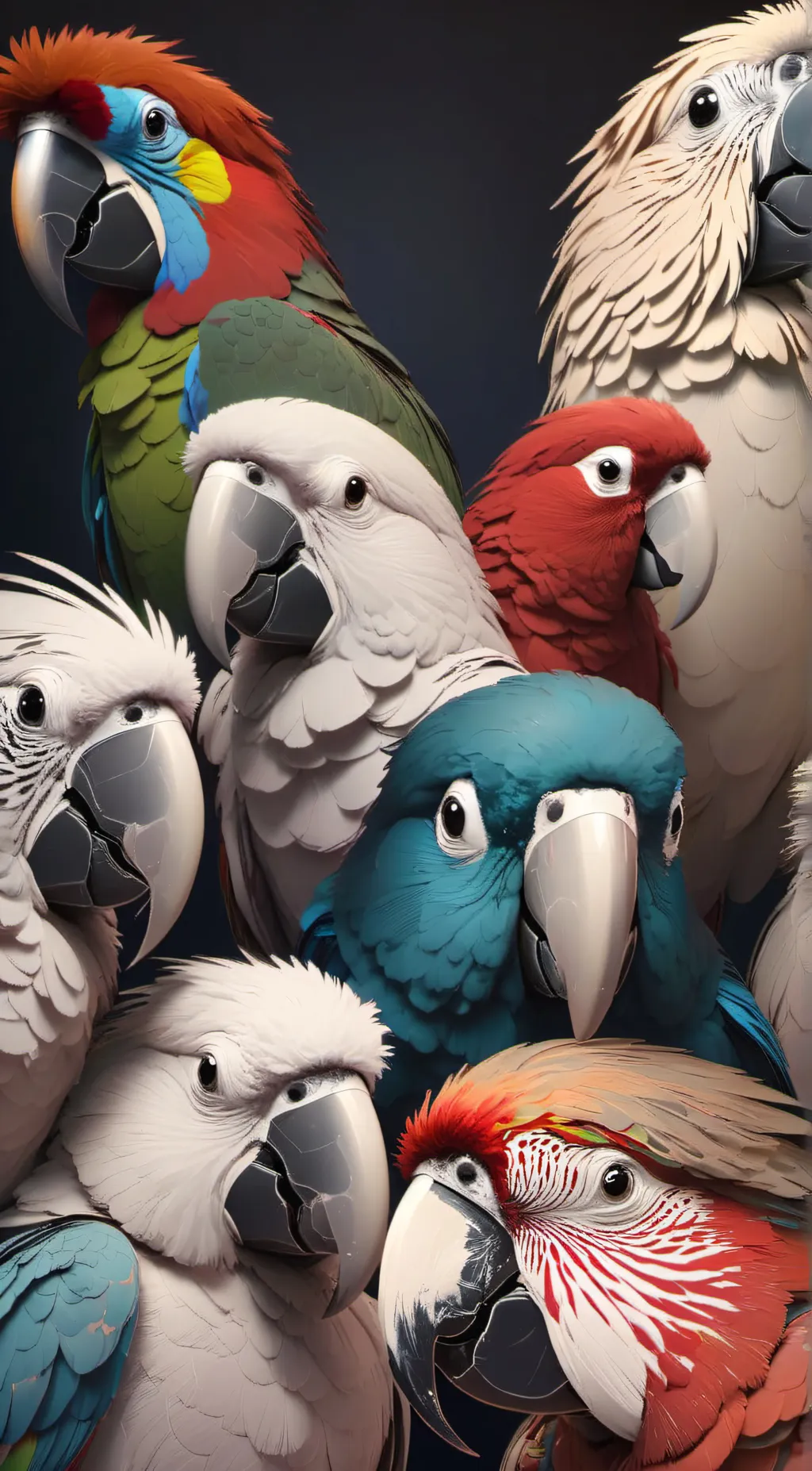 ai character: Parrots of Death background
