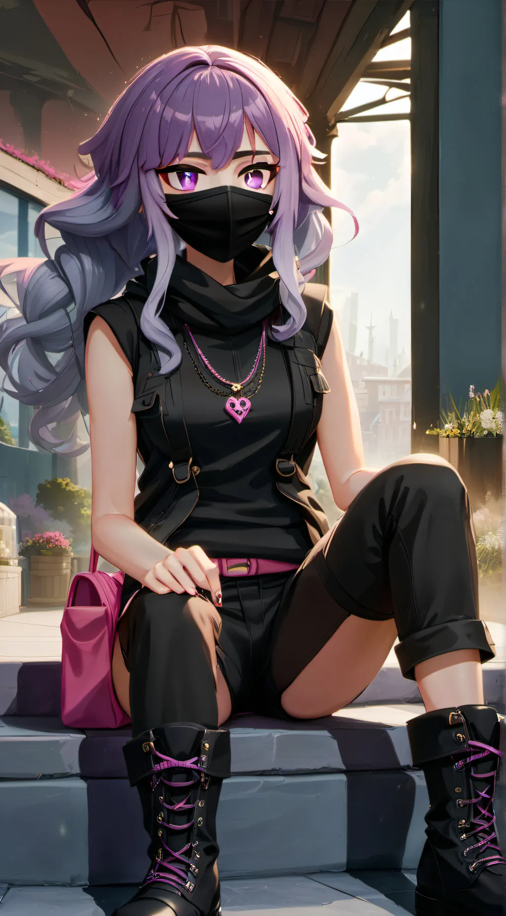 ai character: sora background
