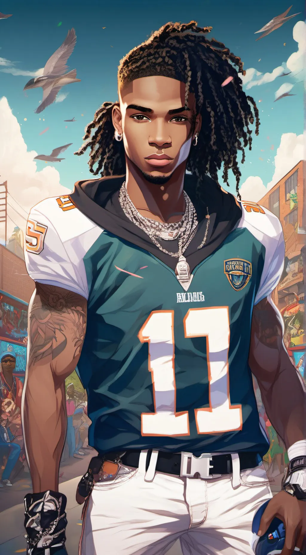 ai character: Kai background