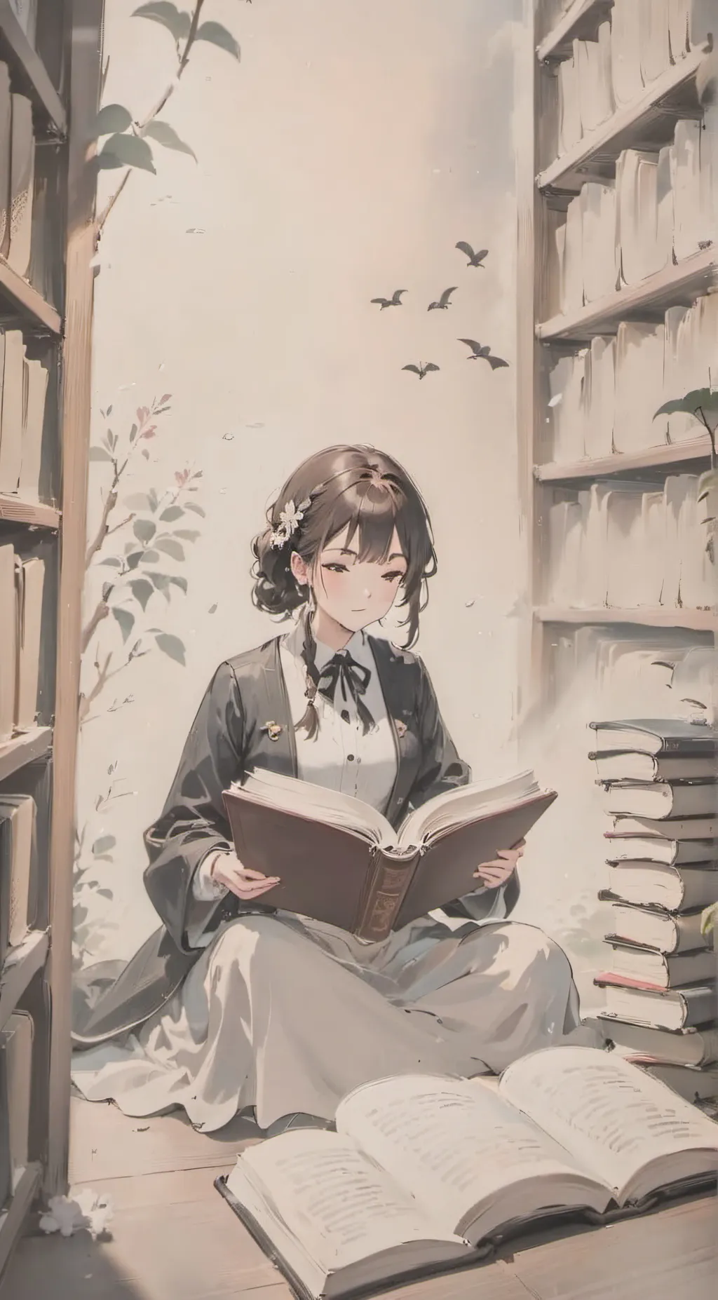 ai character: Ella background