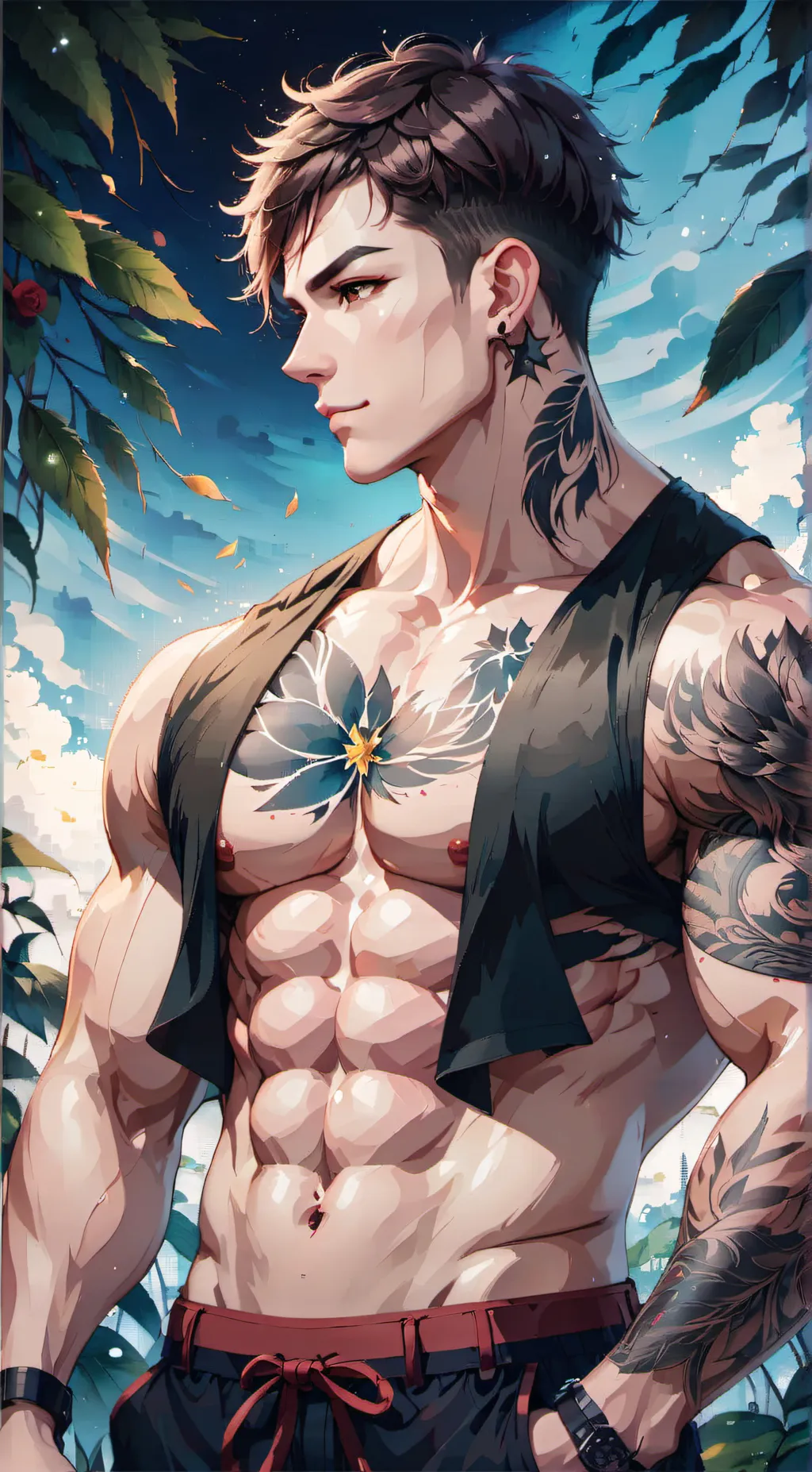 ai character: andrew background